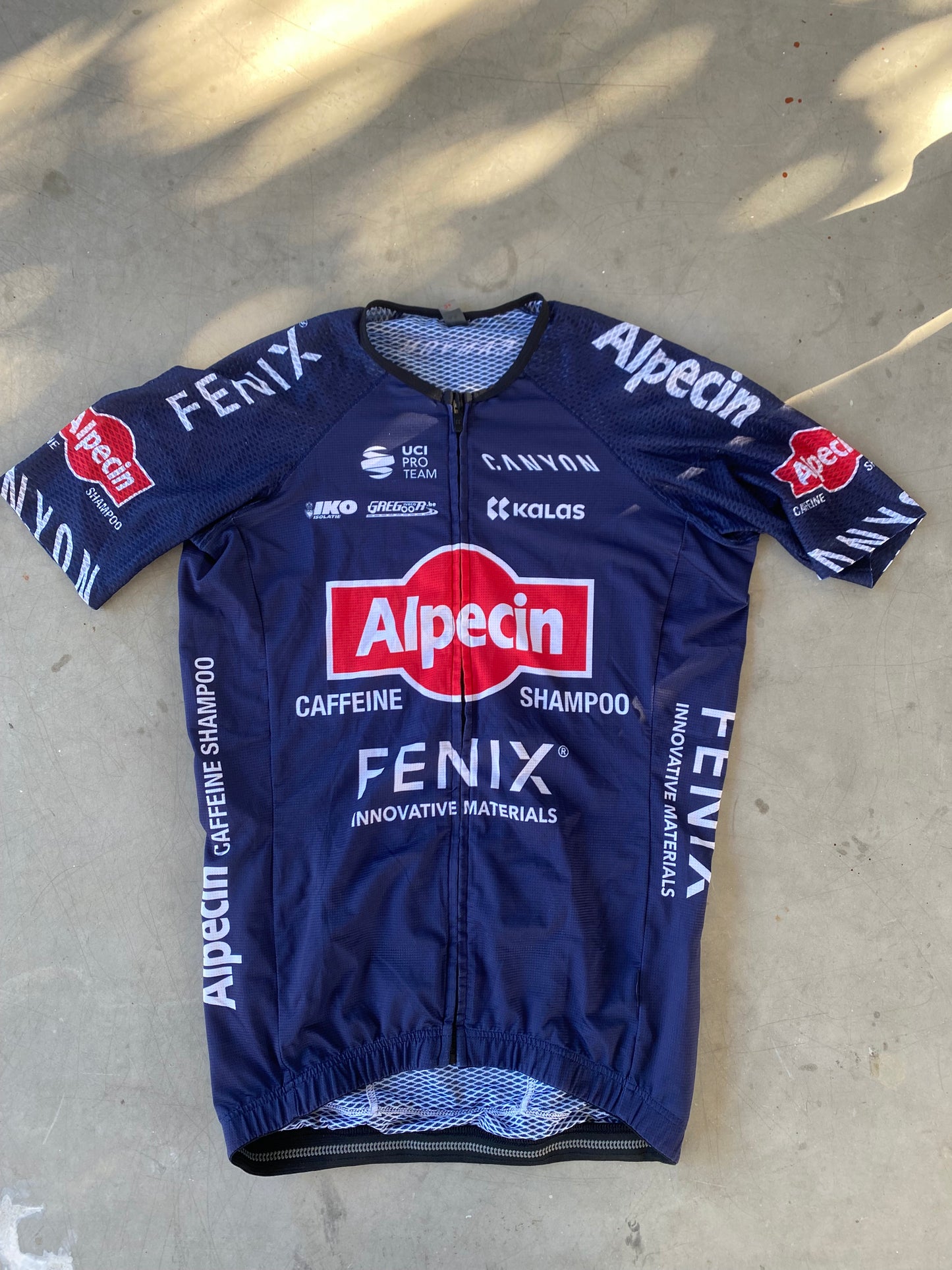 Alpecin Fenix Men | Kalas Bundle - Lightweight Jersey, Bibs, Gloves, etc | M/L | Rider-Issued Pro Team Kit