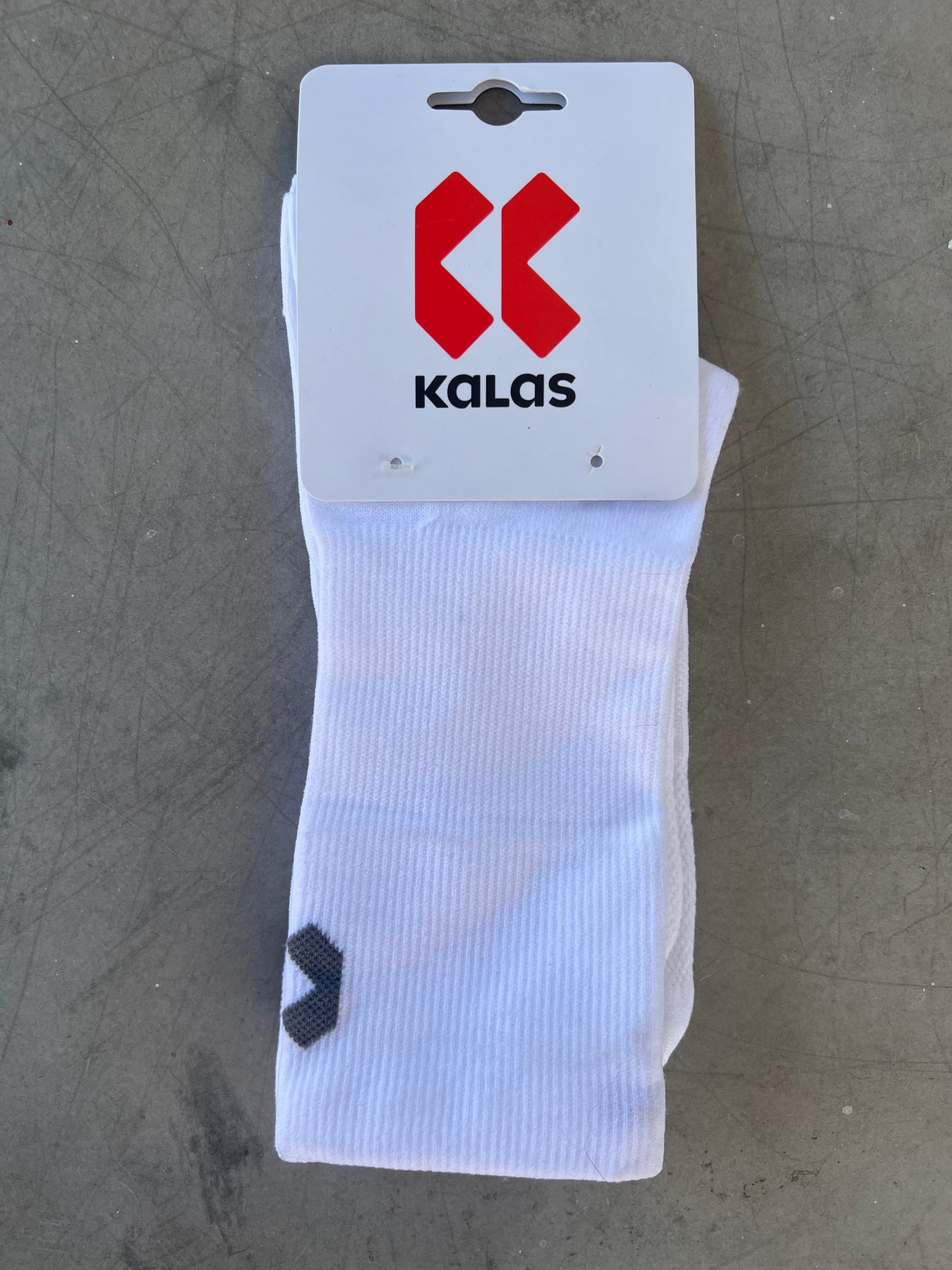 Alpecin Fenix Men | Kalas Cycling Socks | White | Rider-Issued Pro Team Kit