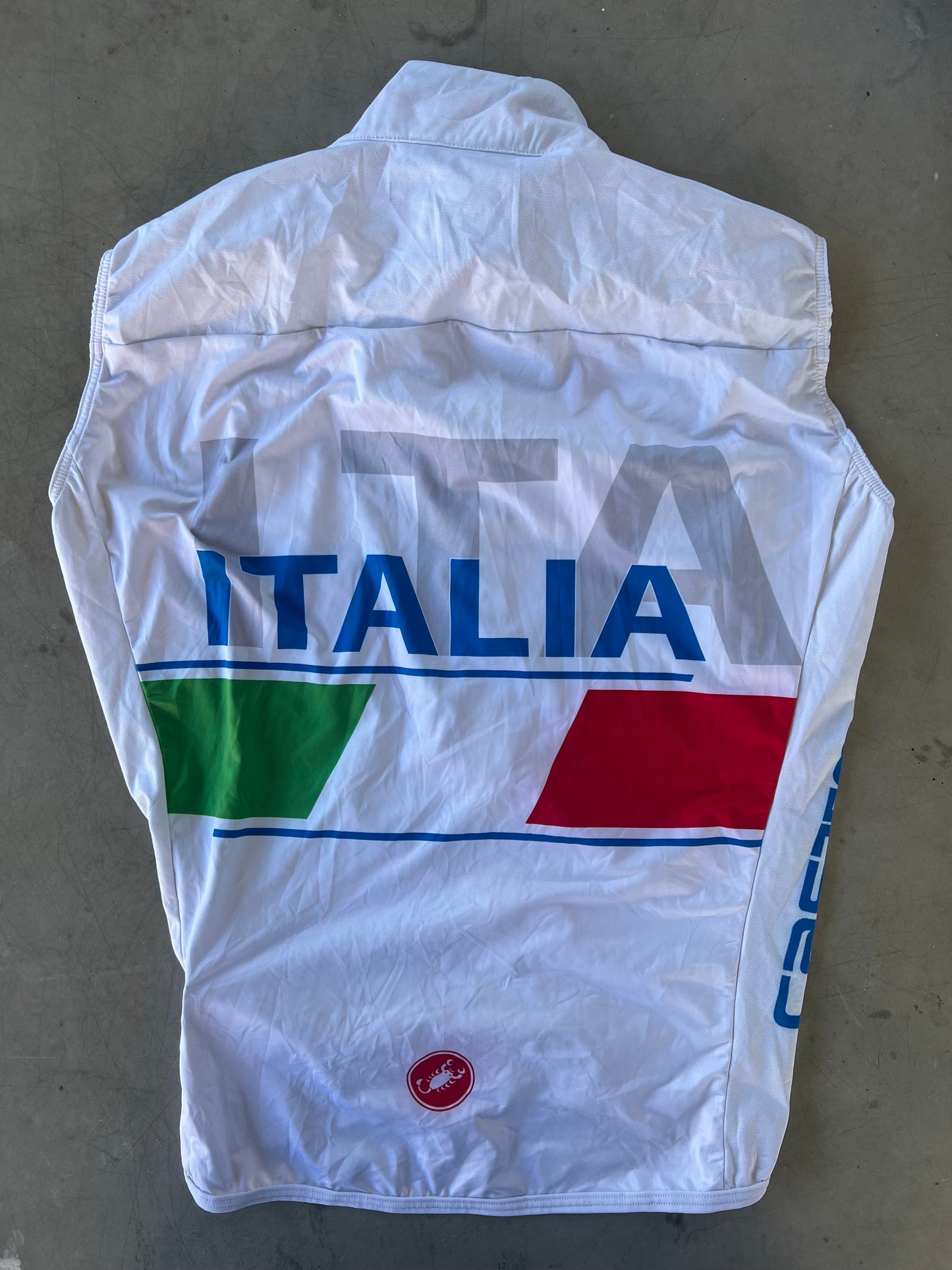 Italian National Team | Castelli Bundle - Jersey, Bibs, Jacket, Gilet, etc | S/M | Rider-Issued Pro Team Kit