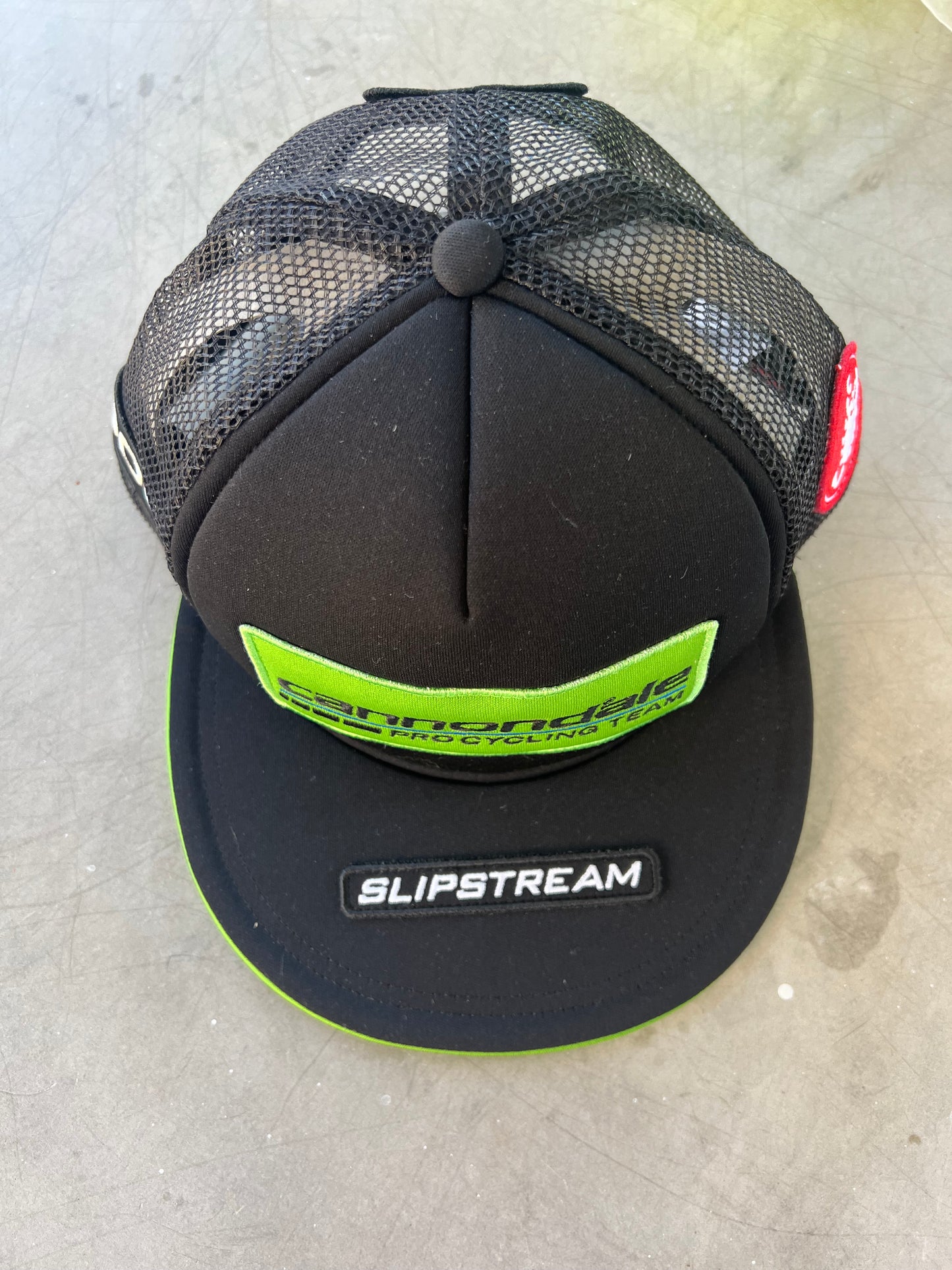 Cannondale Drapac | Castelli Baseball Cap | Green | Rider-Issued Casual Pro Team Kit - Clearance