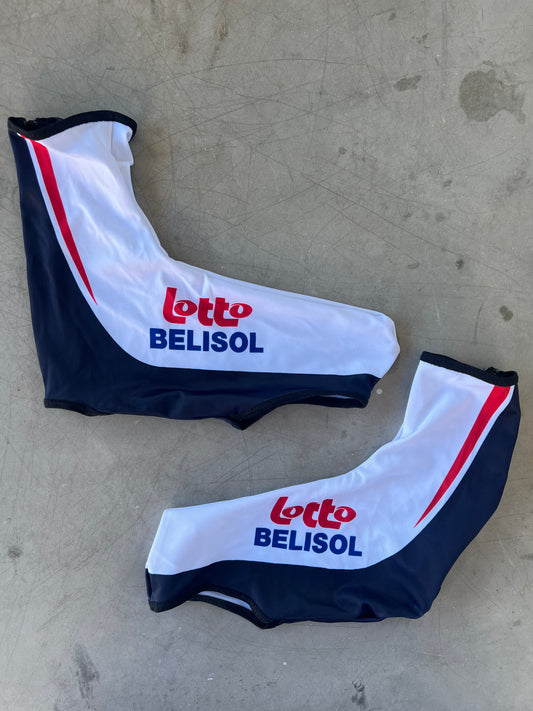 Lotto Belisol | Aero Shoe Covers (clearance) | Size L | Rider-Issued Pro Team Kit