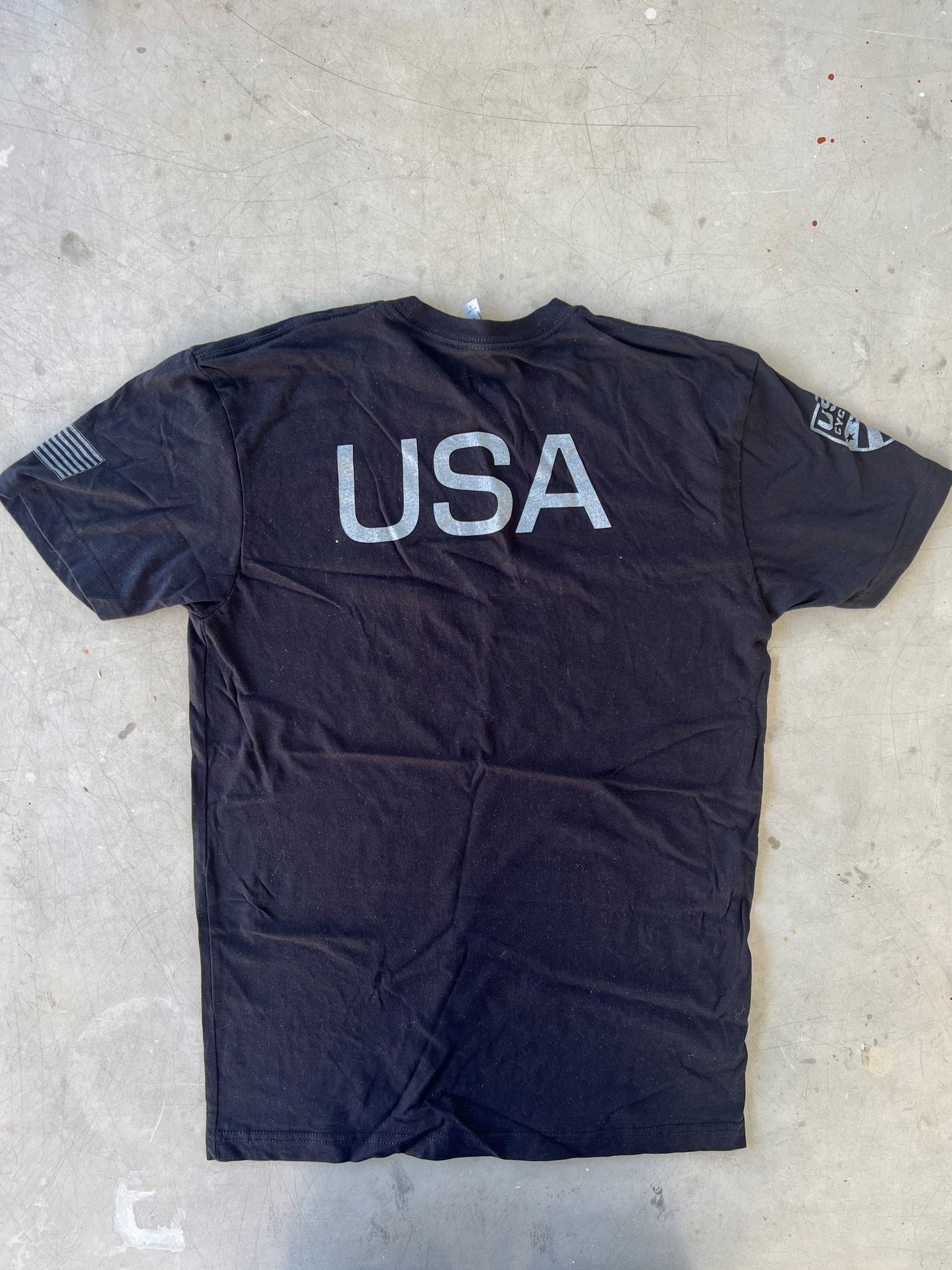 USA National Team | Next Level Men's T-Shirt | Black | S | Rider-Issued Casual Team Kit