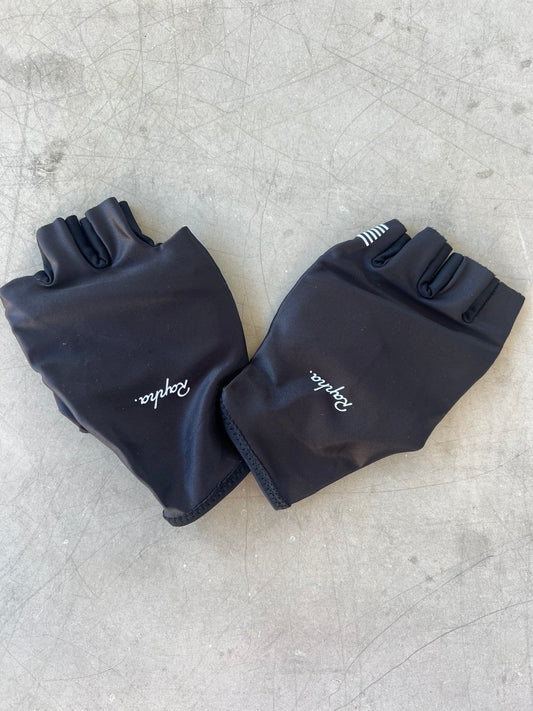 EF Pro Cycling 2020 | Rapha Padded Cycling Gloves - Giro Edition | Black | S | Team Issued Pro Kit