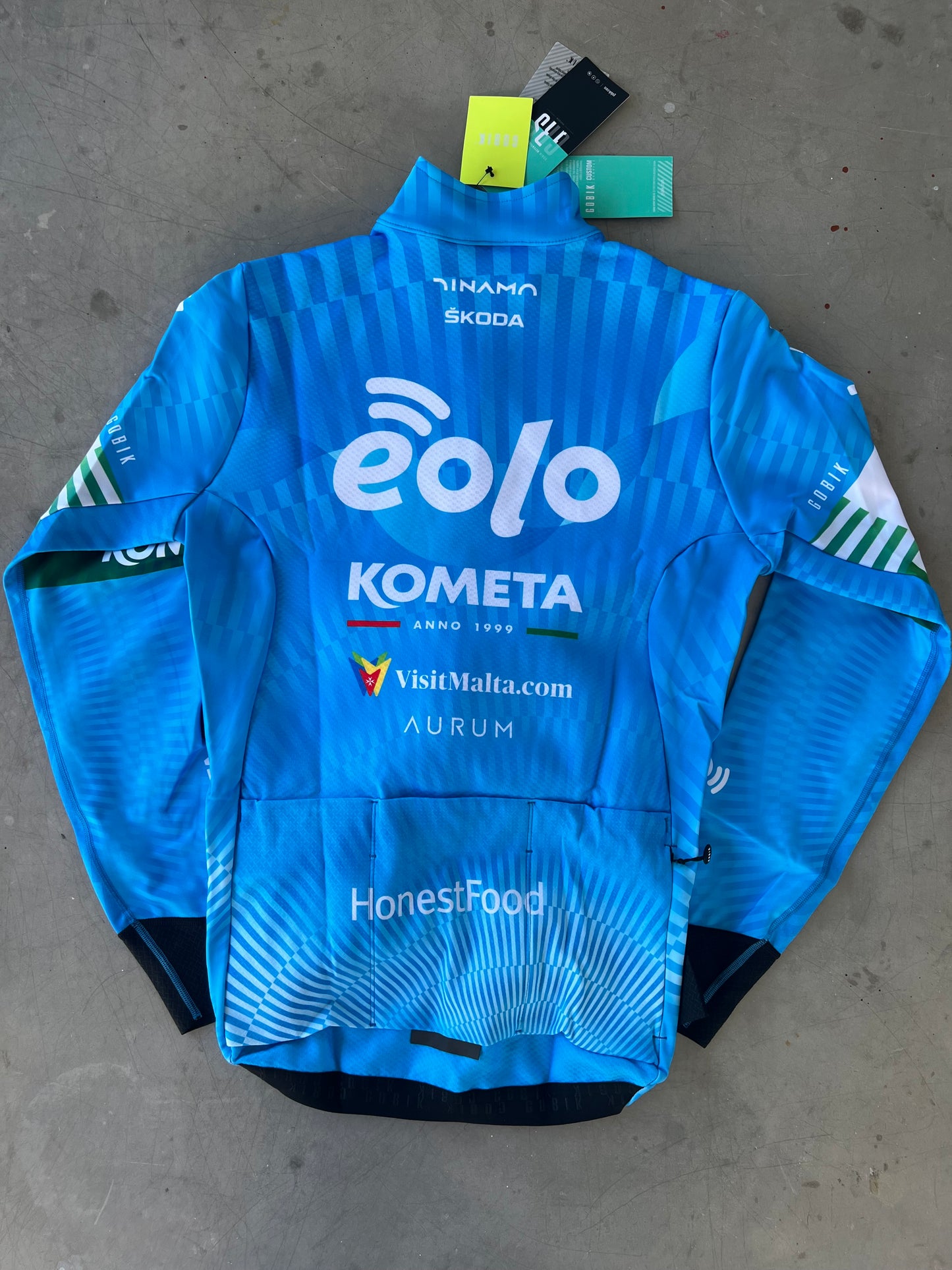 Eolo | Gobik Long Sleeve Gabba Jacket | Blue | M | Rider-Issued Pro Team Kit