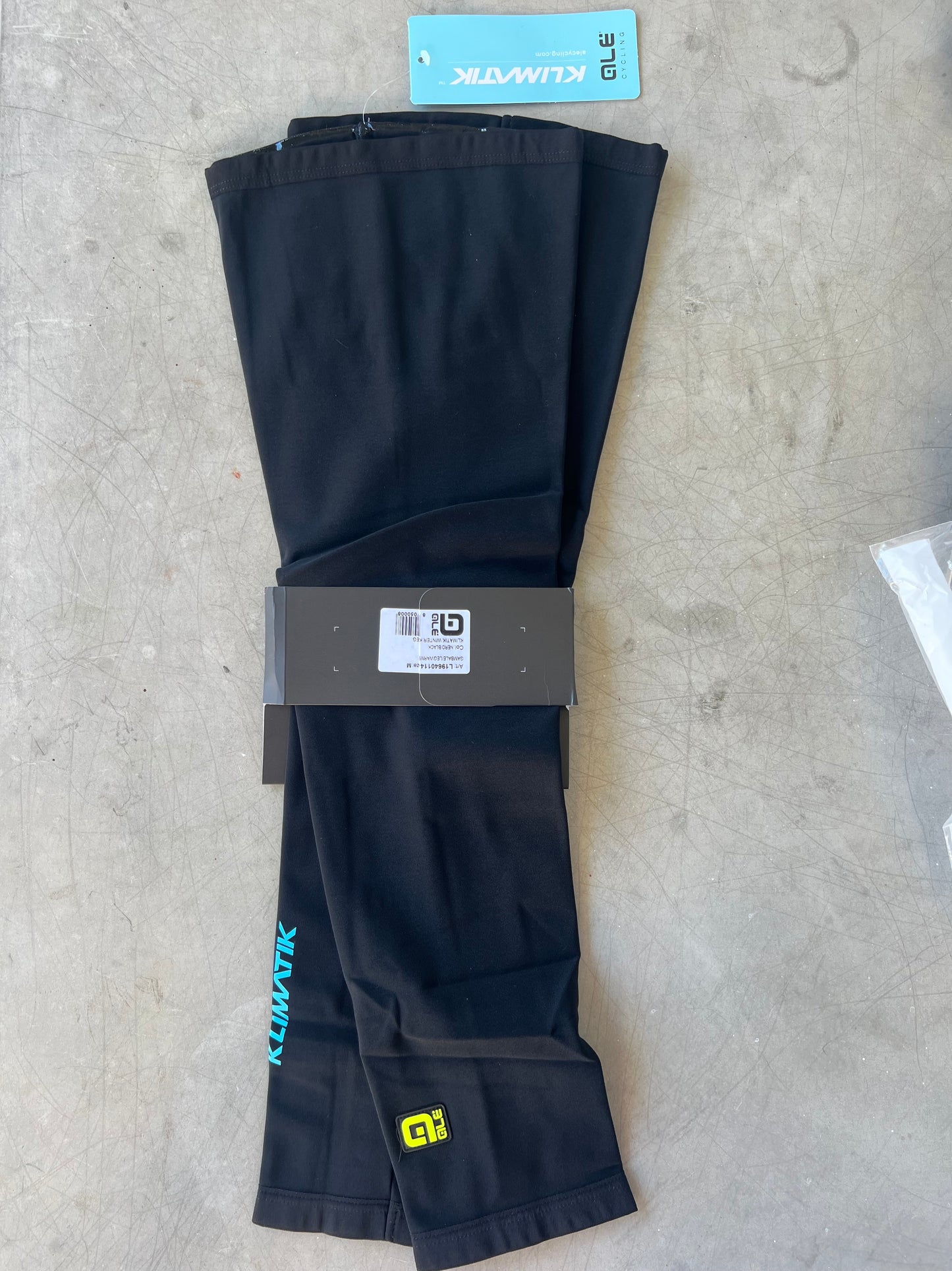 Eolo | Ale Thermal Leg Warmers | Black | M | Rider-Issued Pro Team Kit