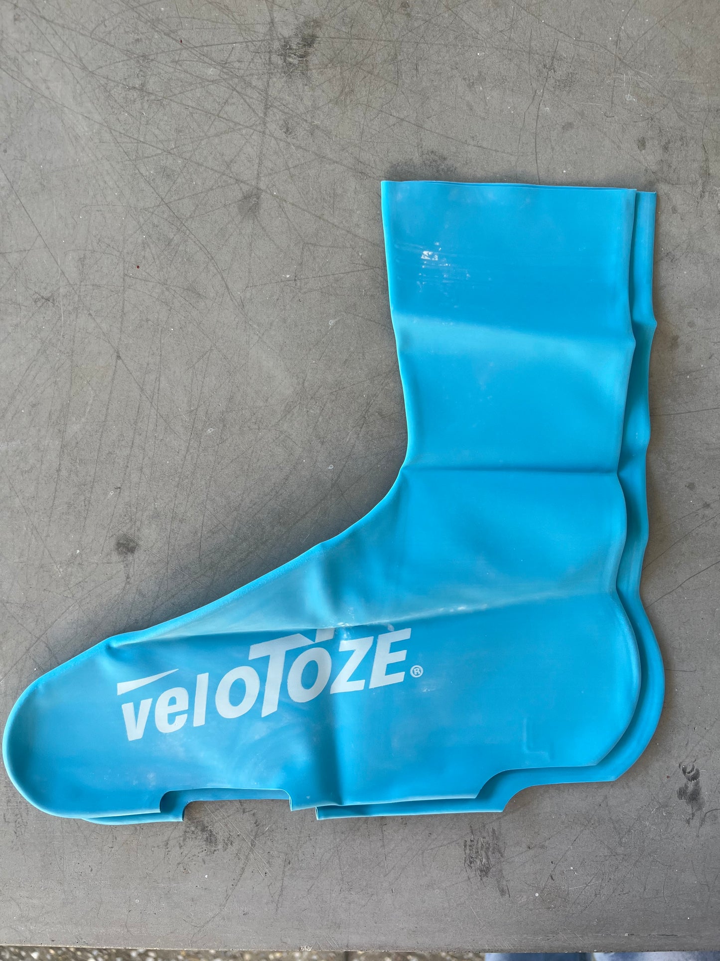 Eolo | Velotoze Waterproof Shoe Covers | Blue | L | Rider-Issued Pro Team Kit