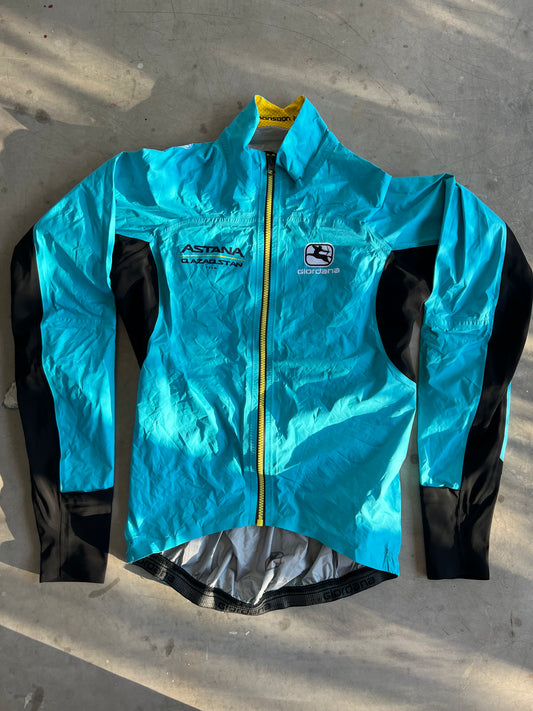 Astana | Giordana Rain Jacket | M | Rider-Issued Pro Team Kit