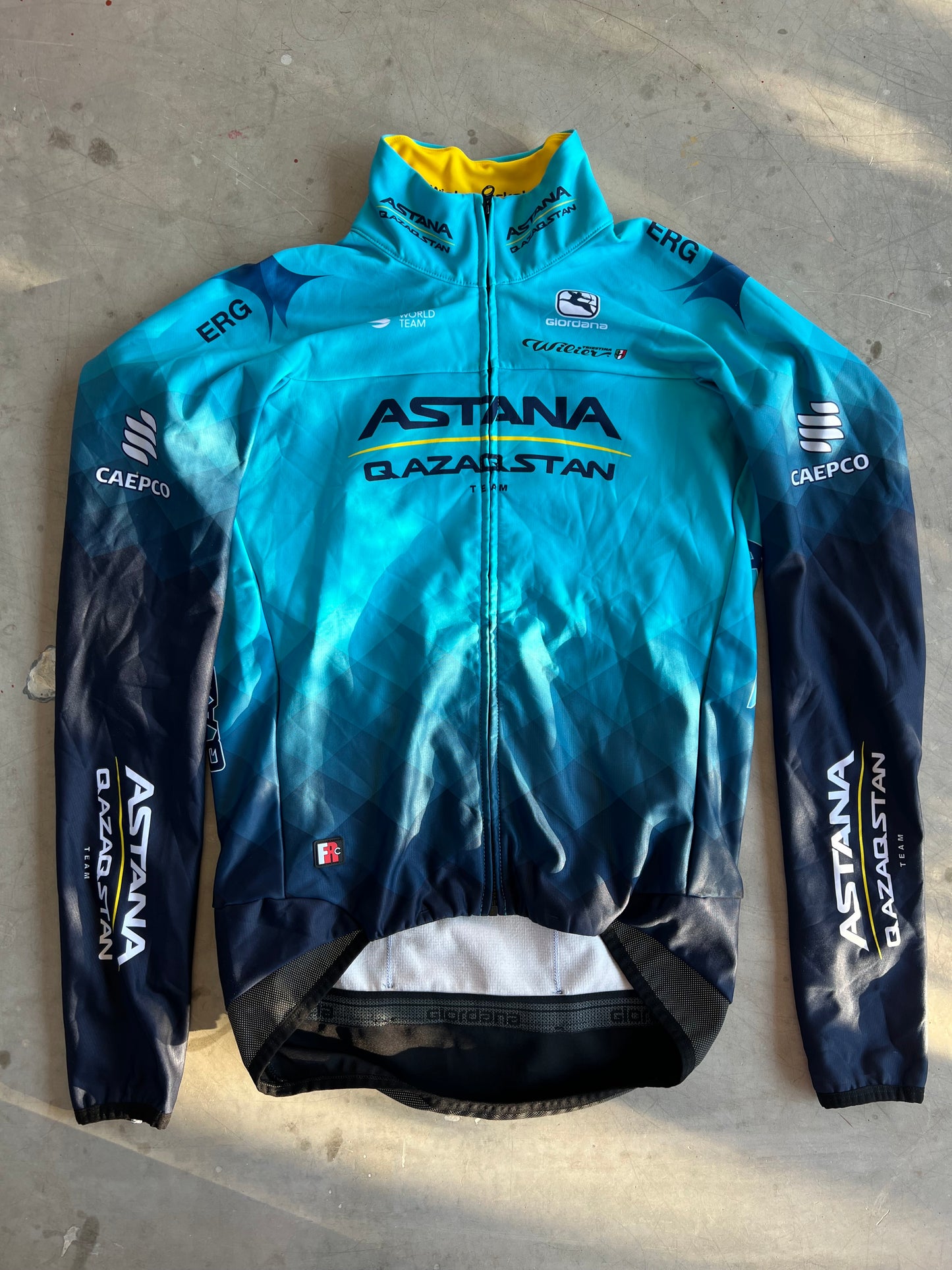 Astana | Giordana Thermal Winter Jacket | M | Rider-Issued Pro Team Kit