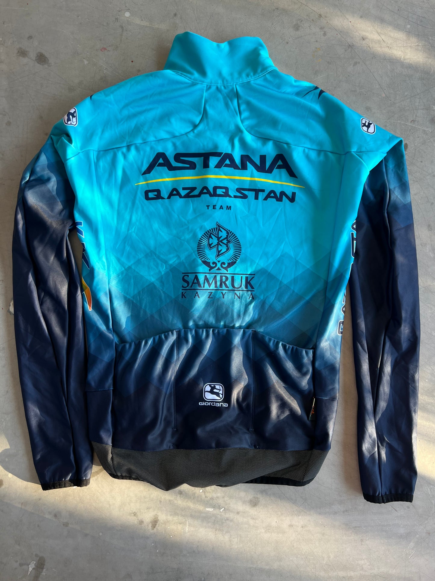 Astana | Giordana Thermal Winter Jacket | M | Rider-Issued Pro Team Kit