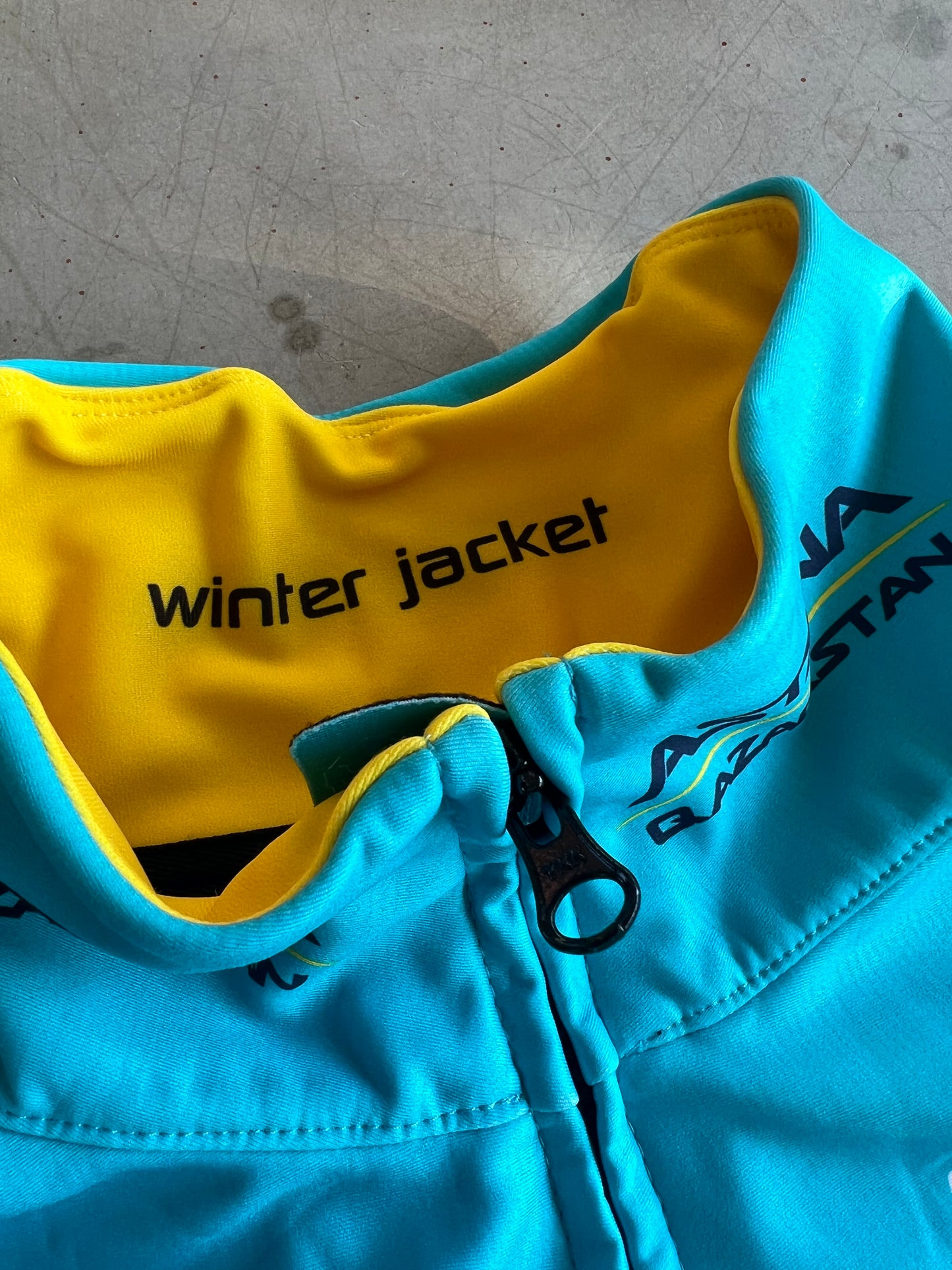 Astana | Giordana Thermal Winter Jacket | M | Rider-Issued Pro Team Kit