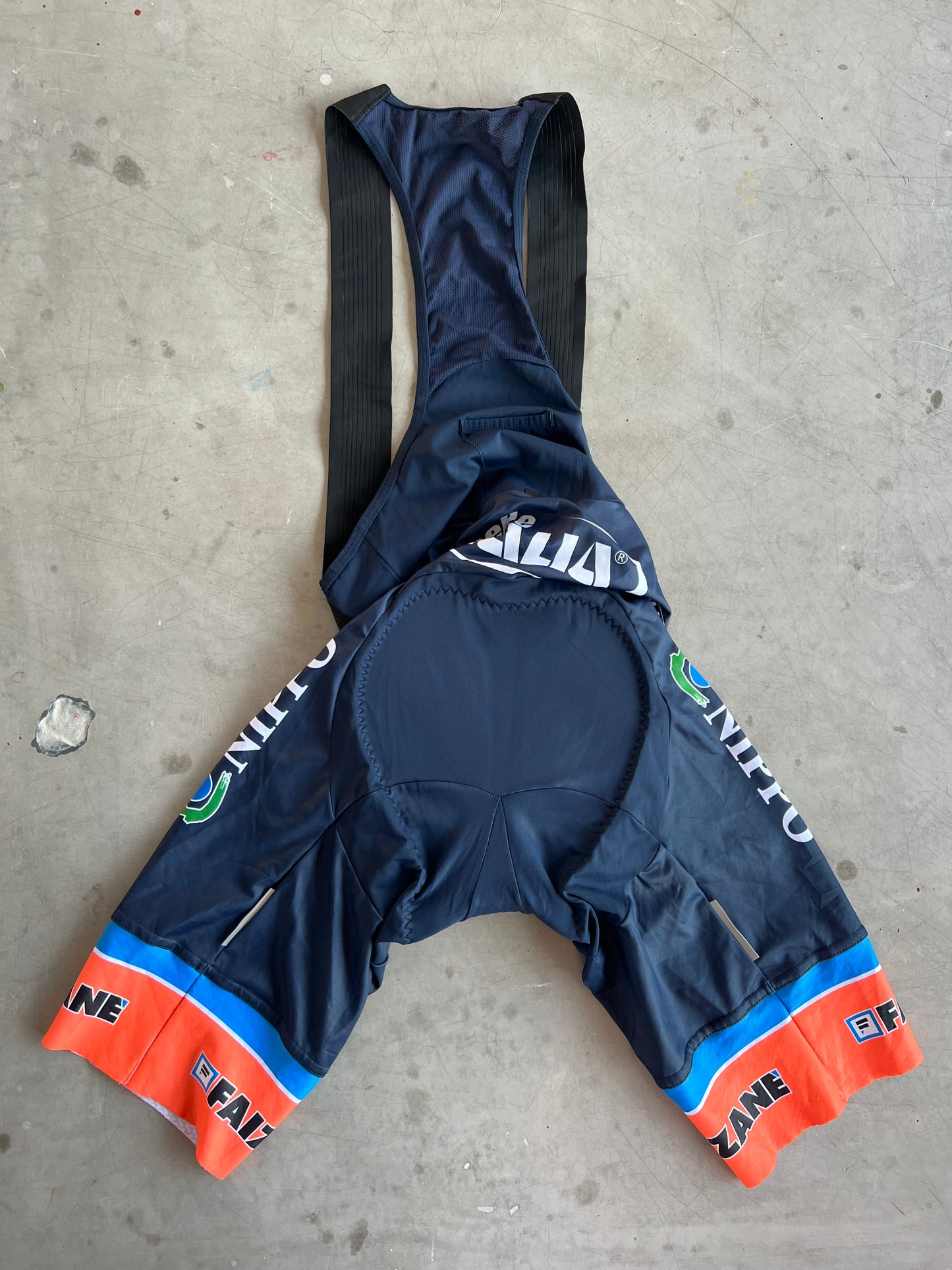 Nippo Fantini | Santini Bib Shorts | S | Rider-Issued Pro Team Kit