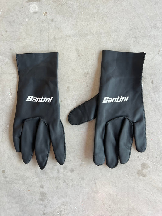 Nippo Fantini | Santini Waterproof Gloves - Clearance | XXL | Rider-Issued Pro Team Kit