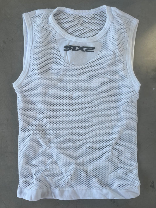 Bingoal | Six2 Sleeveless Base Layer | White | XS/S | Rider-Issued Pro Team Kit