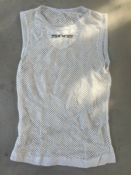 Bingoal | Six2 Sleeveless Base Layer | White | XS/S | Rider-Issued Pro Team Kit