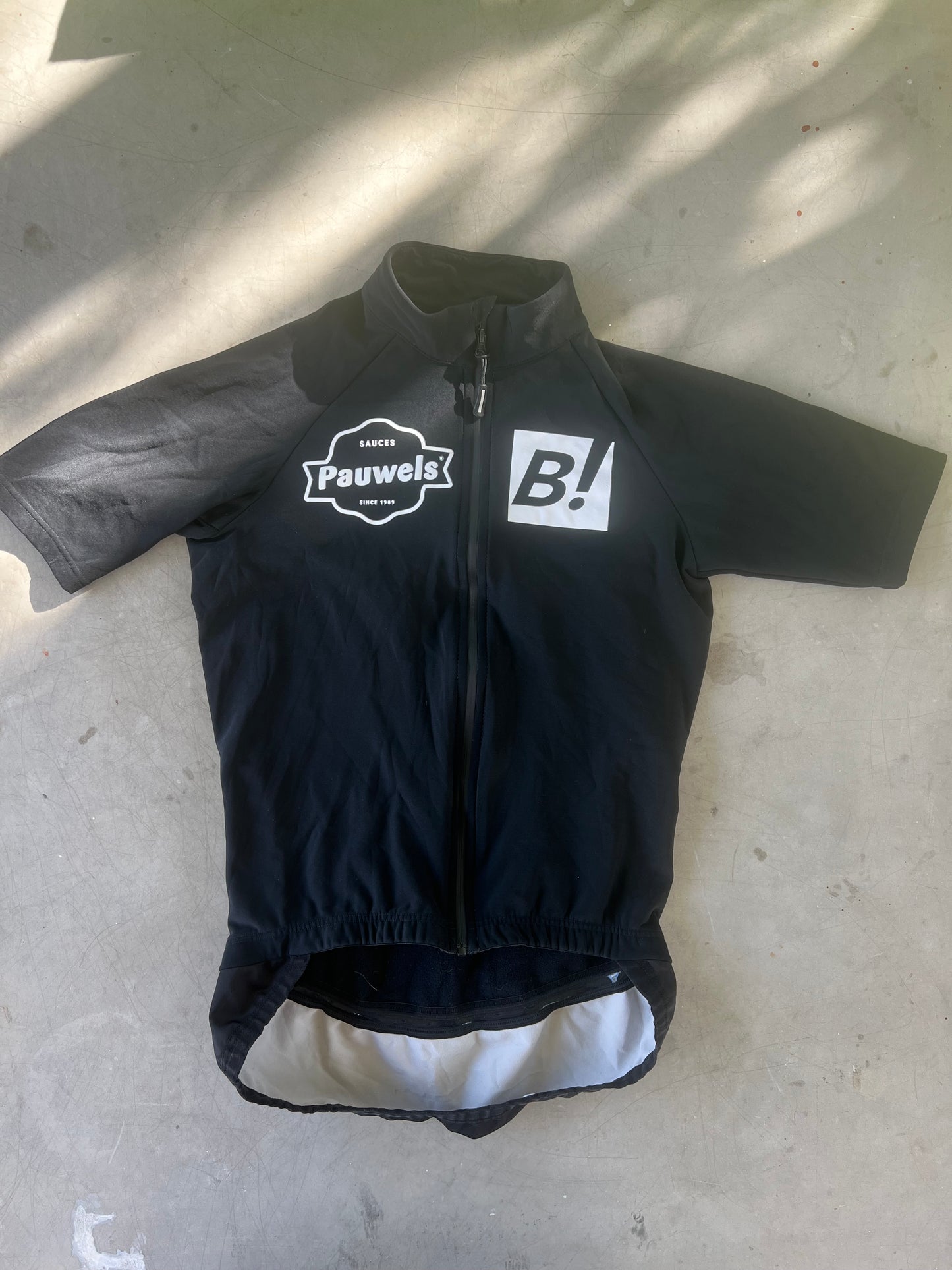 Bingoal | Vermarc Short Sleeve Gabba Jersey | Black | S | Rider-Issued Pro Team Kit