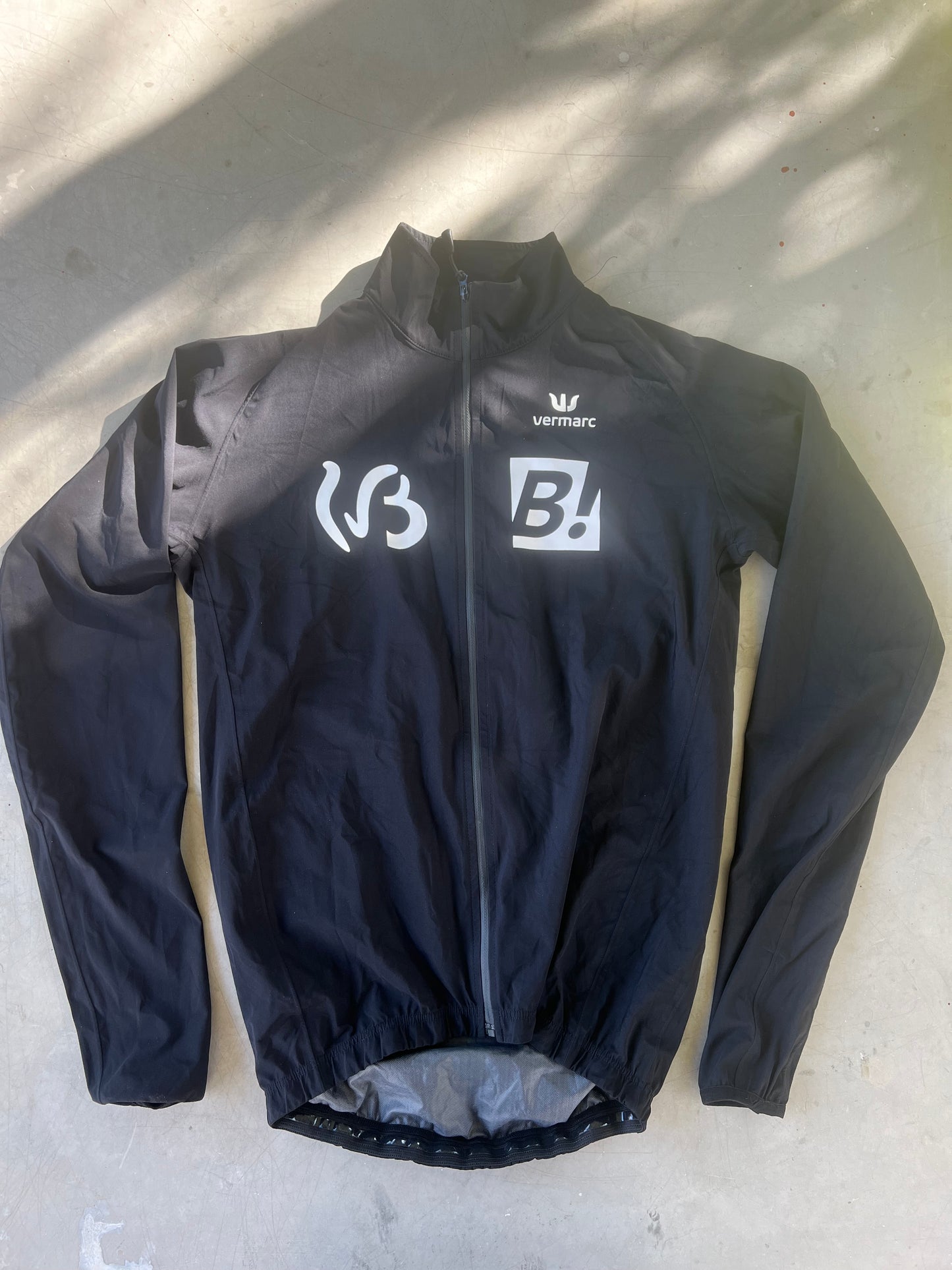 Bingoal | Vermarc Rain Jacket | Black | S | Rider-Issued Pro Team Kit