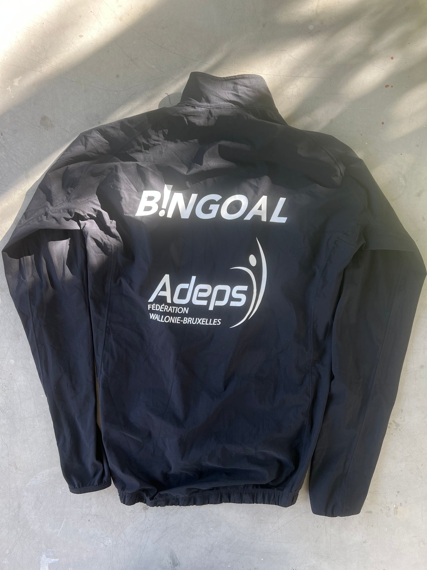 Bingoal | Vermarc Rain Jacket | Black | S | Rider-Issued Pro Team Kit