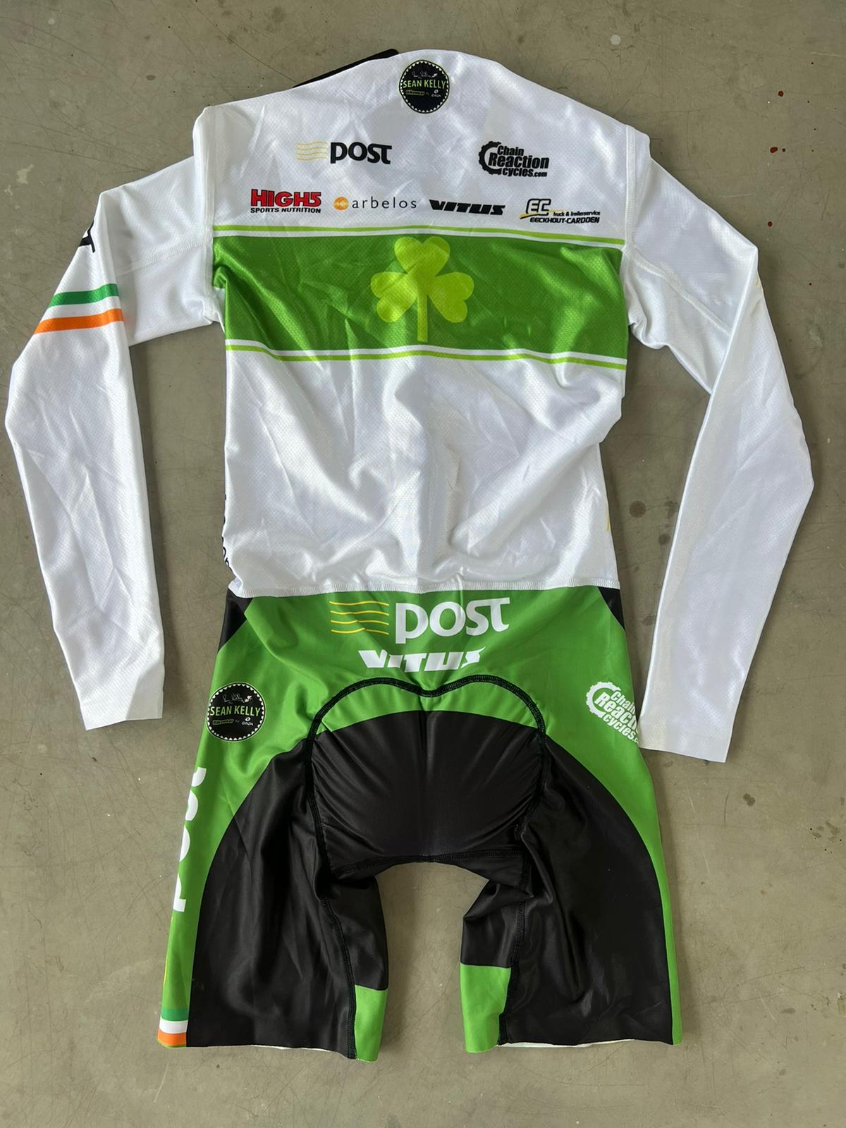 Irish National Team | Onda Long Sleeve TT Suit - Sean Kelly | S | Rider-Issued Pro Team Kit