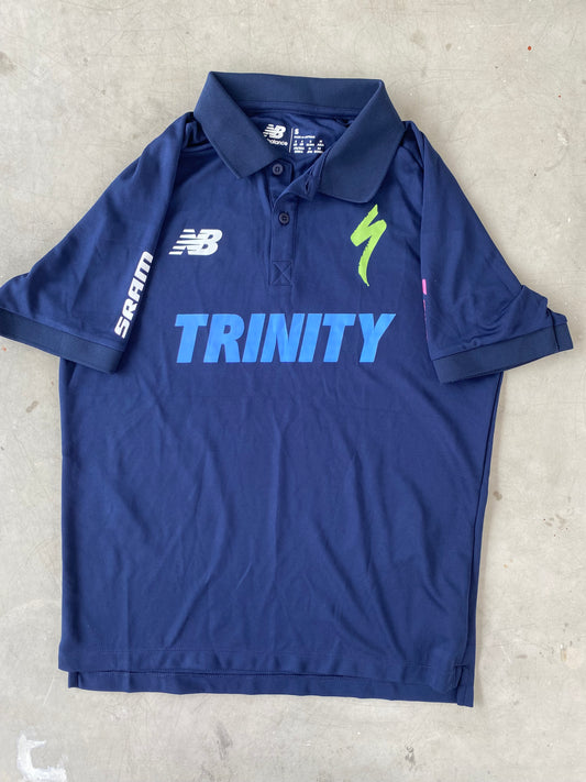 Trinity | New Balance Men's Polo Shirt | Navy | S/M | Team Issued Casual Kit