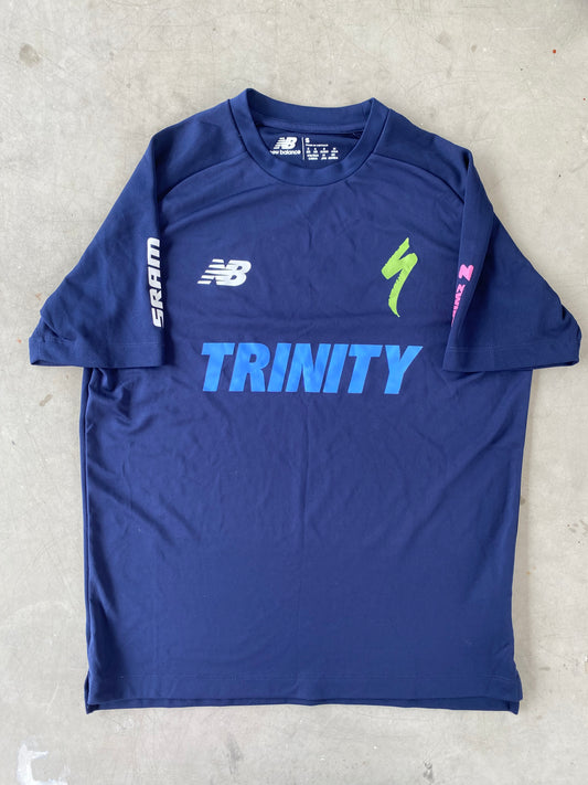 Trinity | New Balance Men's Technical T-Shirt | Navy | S/M | Team Issued Casual Kit