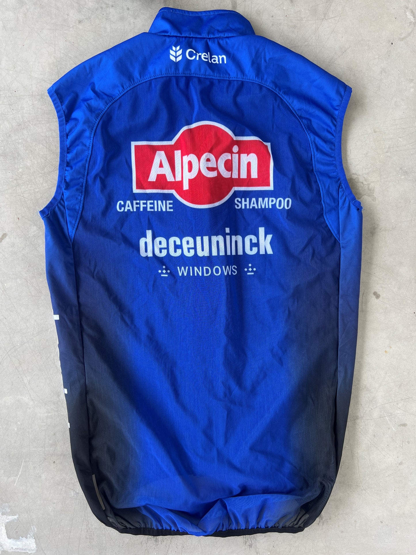 Alpecin Deceuninck Men | Kalas Winter Bundle - Winter Jacket, Gilet, Bibs, Unpadded Tights | L | Rider-Issued Pro Team Kit