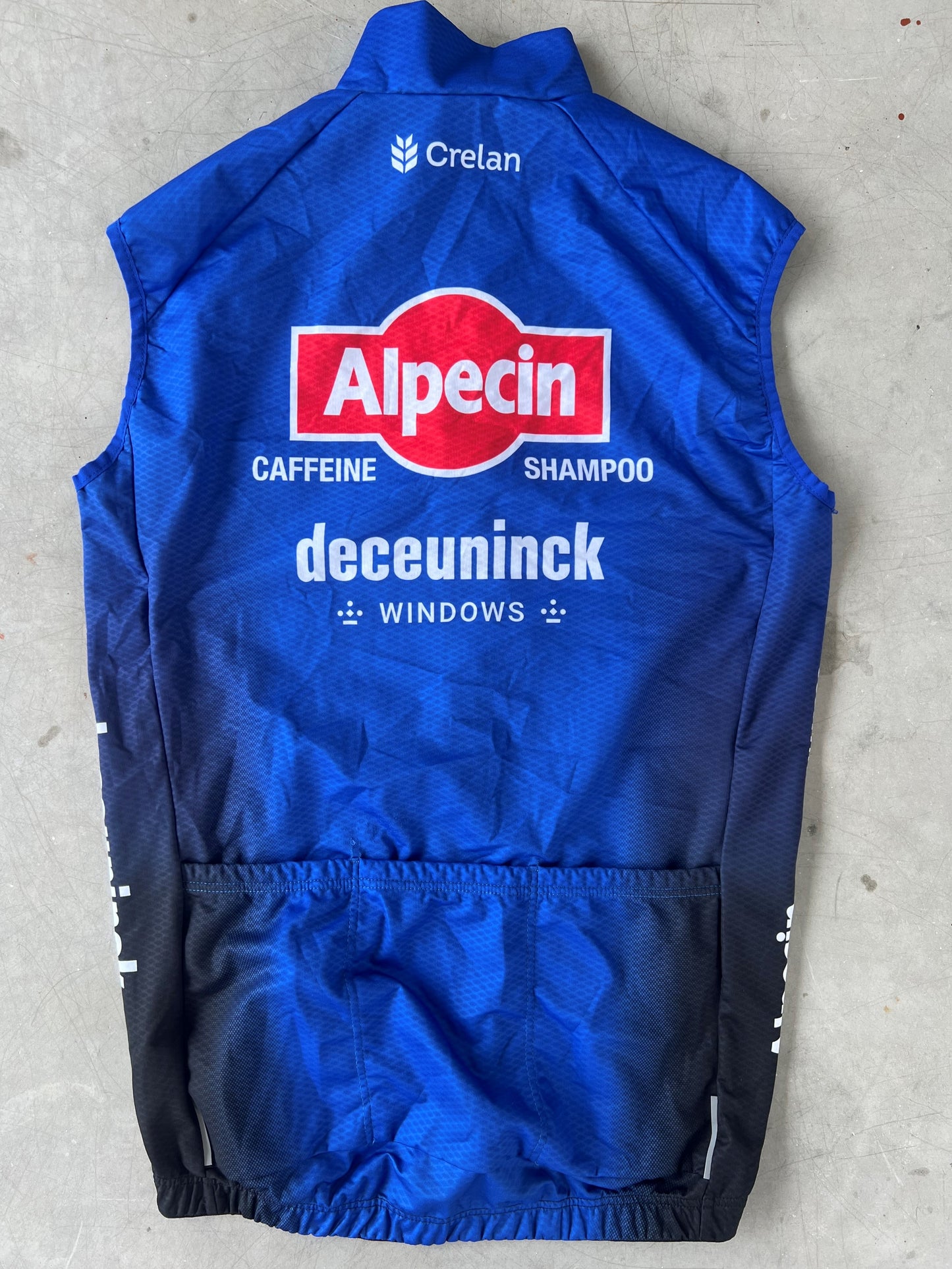 Alpecin Deceuninck Men | Kalas Winter Bundle - Thermal Jersey, Gilet, Padded Tights | L | Rider-Issued Pro Team Kit