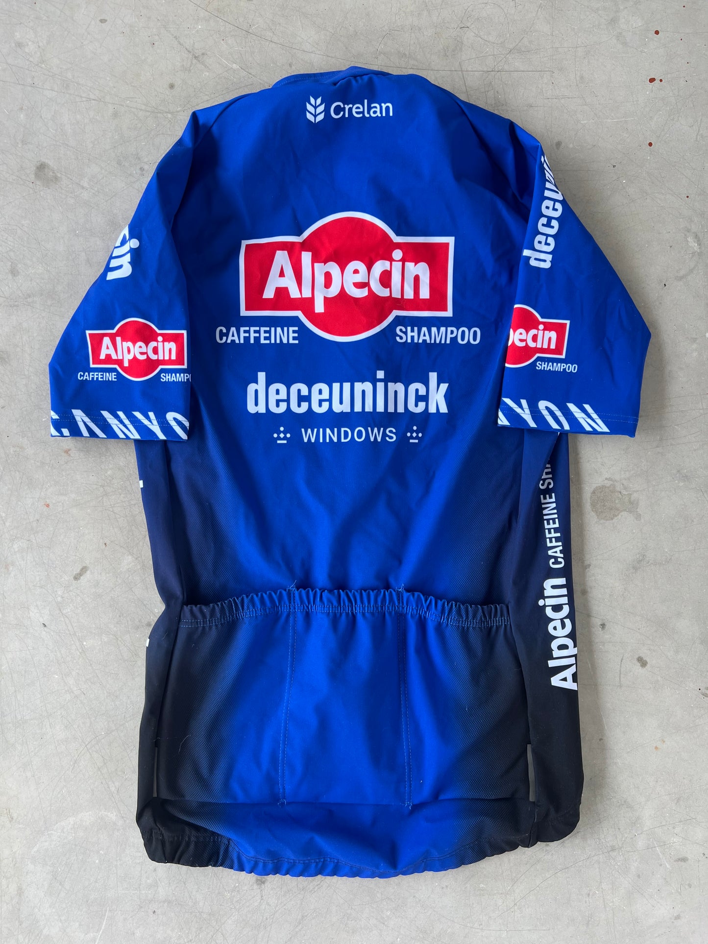 Alpecin Deceuninck Men | Kalas Short Sleeve Gabba Jersey | L | Rider-Issued Pro Team Kit