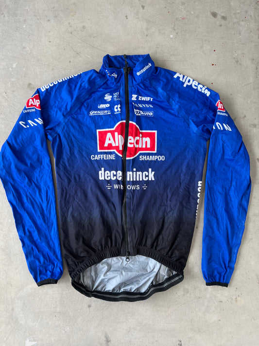 Alpecin Deceuninck Men | Kalas Light Rain Jacket | L | Rider-Issued Pro Team Kit