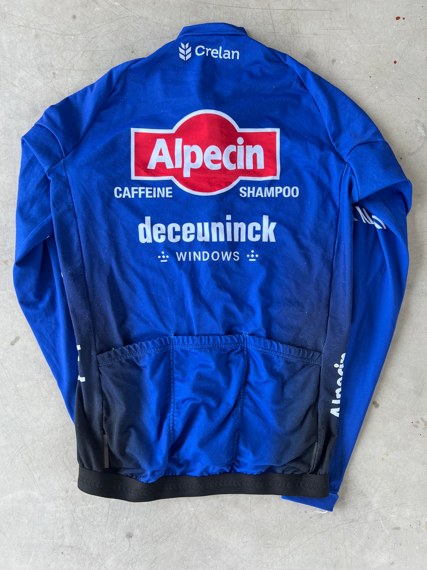 Alpecin Deceuninck Men | Kalas Long Sleeve Jersey | L | Rider-Issued Pro Team Kit