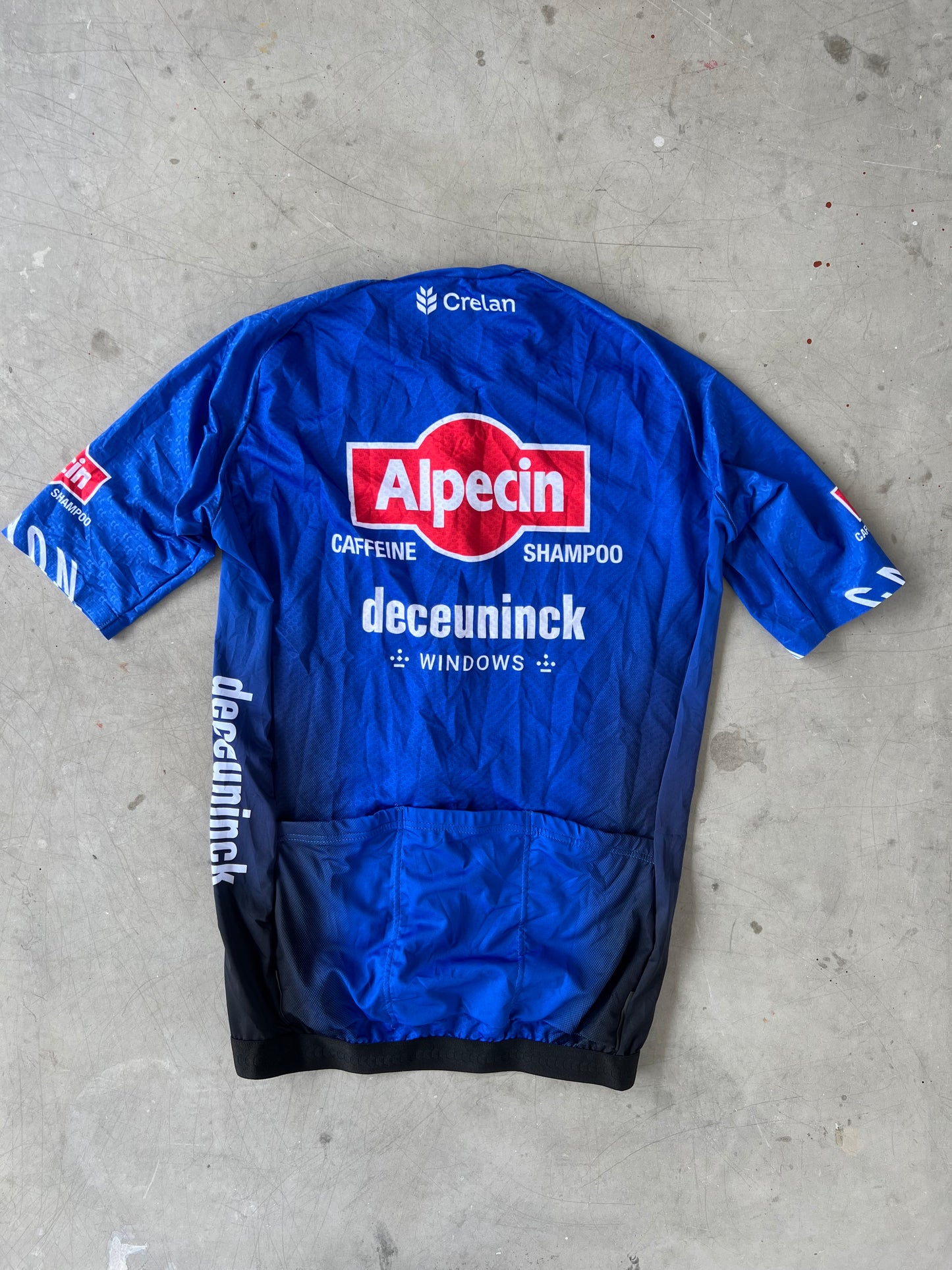 Alpecin Deceuninck Men | Kalas Short Sleeve Jersey | L | Rider-Issued Pro Team Kit