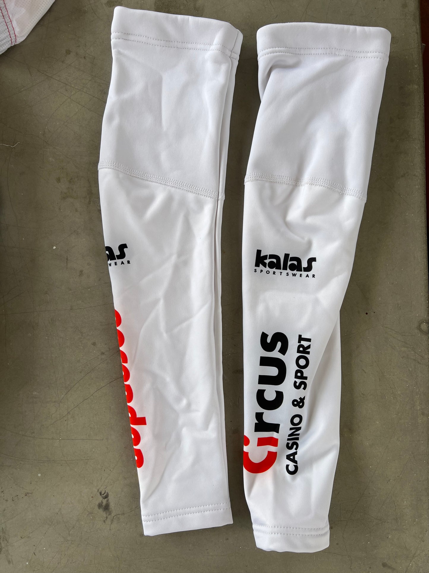 Corendon Circus | Kalas Bundle -Jersey, Bibs, Arm Warmers, Leg Warmers | White | M/L | Rider-Issued Pro Team Kit