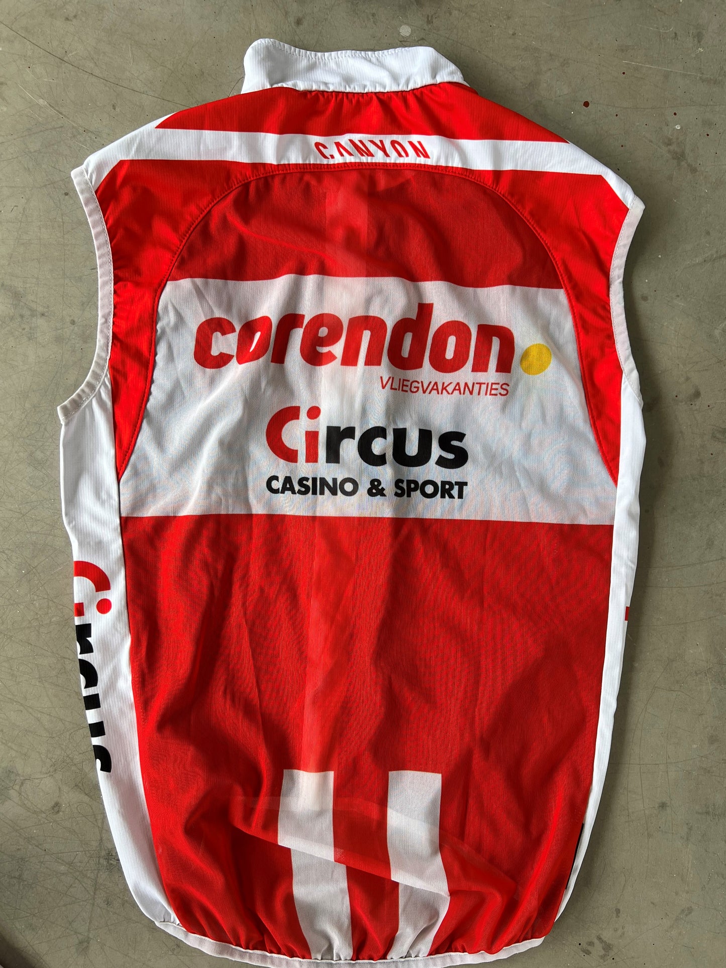 Corendon Circus | Kalas Bundle - Winter Jersey, Thermal Bibs, Gilet, Leg Warmers, Beanie | White | L | Rider-Issued Pro Team Kit