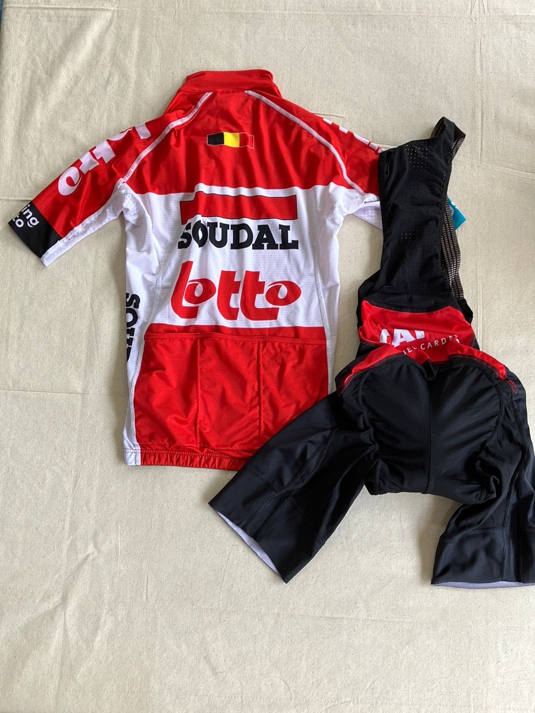 Jersey & Bib Shorts Bundle | Vermarc | Lotto Soudal | Pro Team Cycling Kit