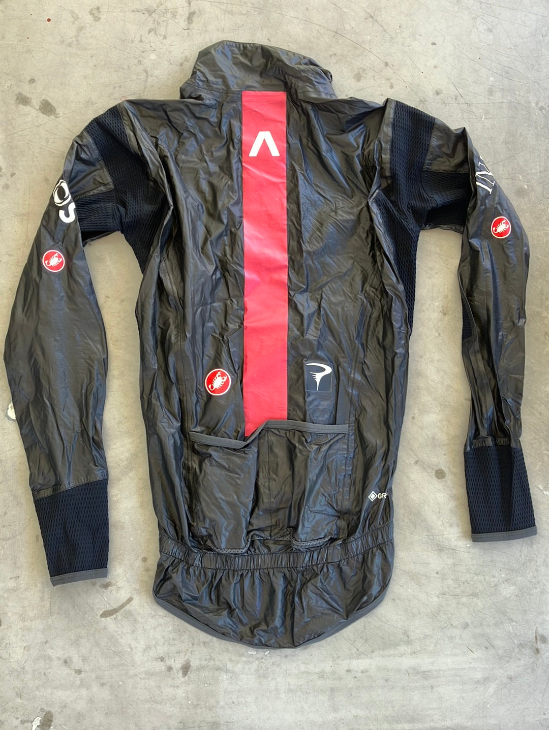 Idro Long Sleeve Rain Jacket Gore-tex | Castelli | Ineos Grenadiers | Pro-Issued Cycling Kit