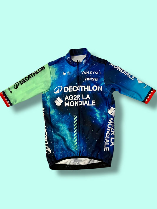 Jersey Midweight WARBASSE USA Thermal Short Sleeve Racing Maillot  Felpata  | Decathlon AG2R La Mondiale  | Rosti | Pro Cycling Kit