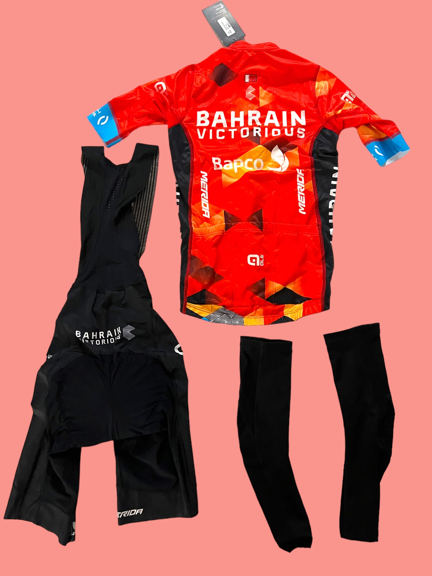 Cycling Kit Bundle - Short Sleeve Jersey + Bib Shorts Bundle | Ale | Bahrain Victorious | Pro Cycling Kit