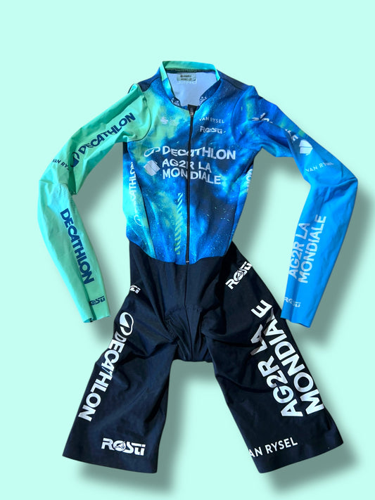 TT Suit Time Trial Aerosuit GALL CLM  | Decathlon AG2R La Mondiale  | NoPinz | Pro Cycling Kit