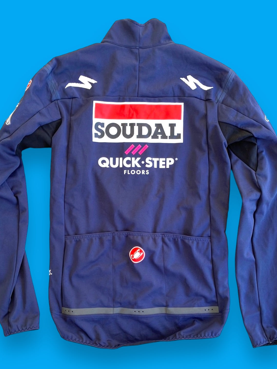 Deep Winter Jacket Long Sleeve Alpha RoS Super| Castelli | Quick-Step Soudal | Pro Cycling Kit