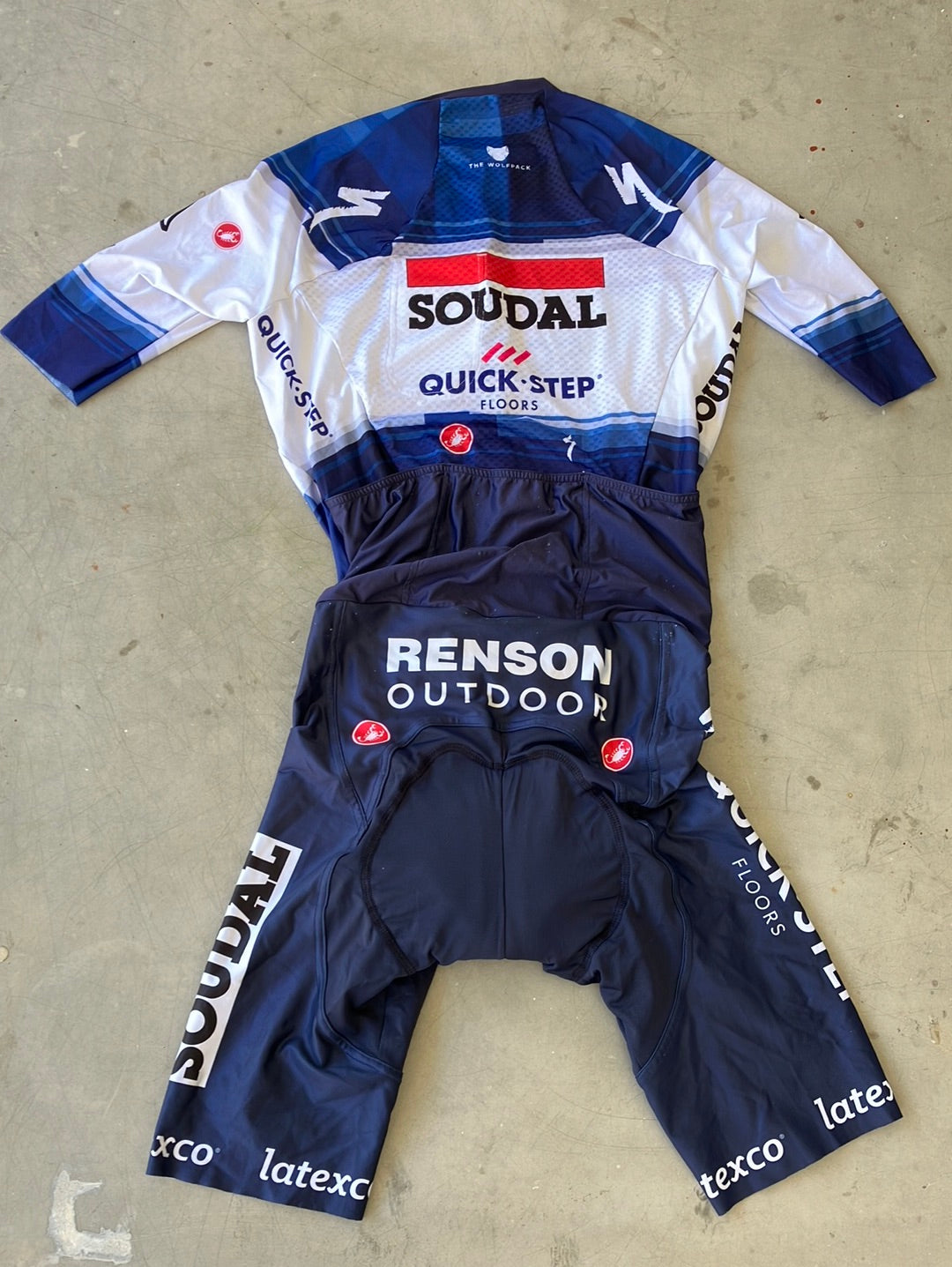 Race suit / Aerosuit | Castelli | Quick-Step Alpha Vinyl / Soudal | Pro Cycling Kit