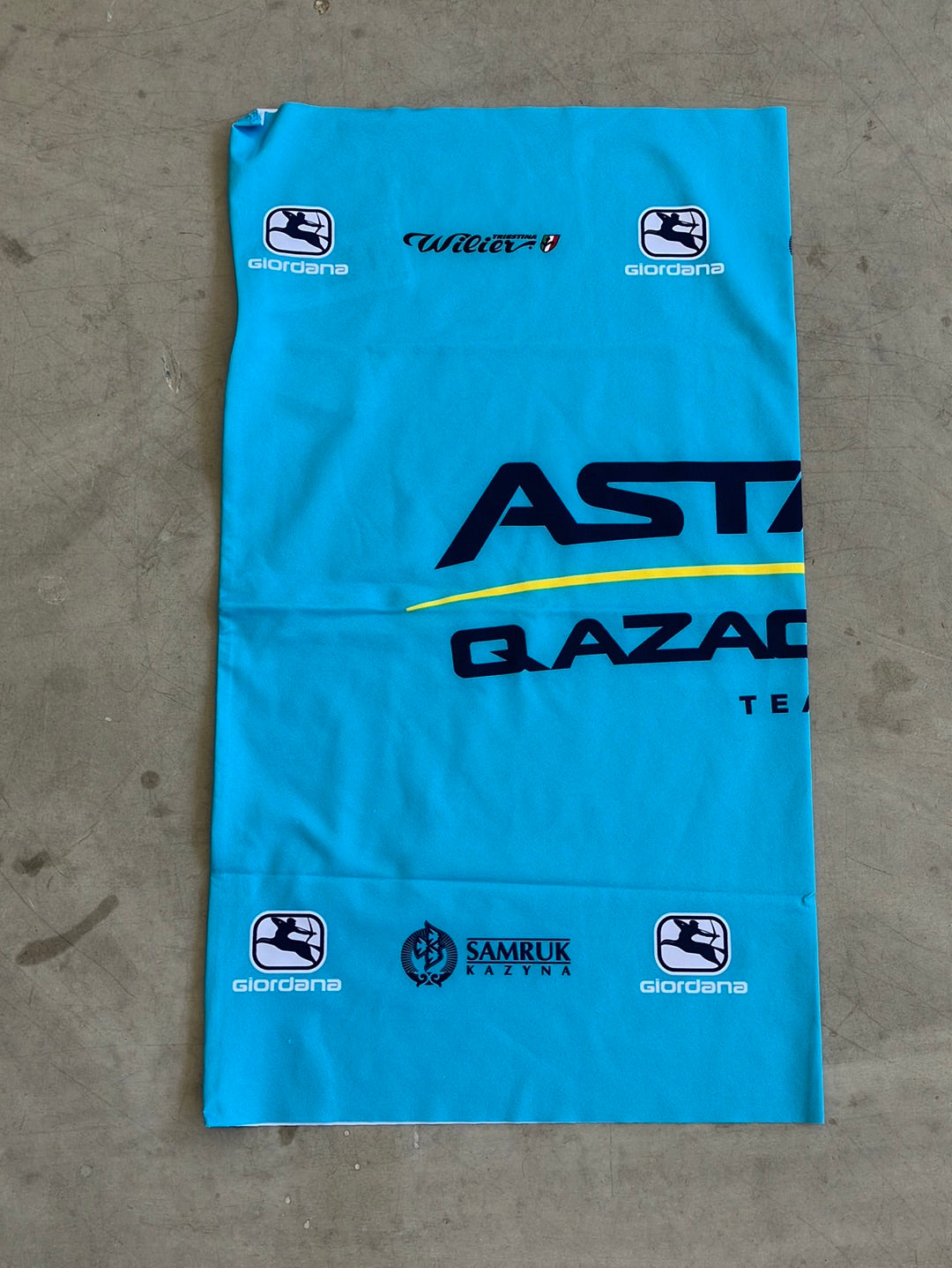 Thermal Lyte Buff / Neck warmer Winter  | Giordana | Astana Qazaqstan | Pro-Issued Cycling Kit