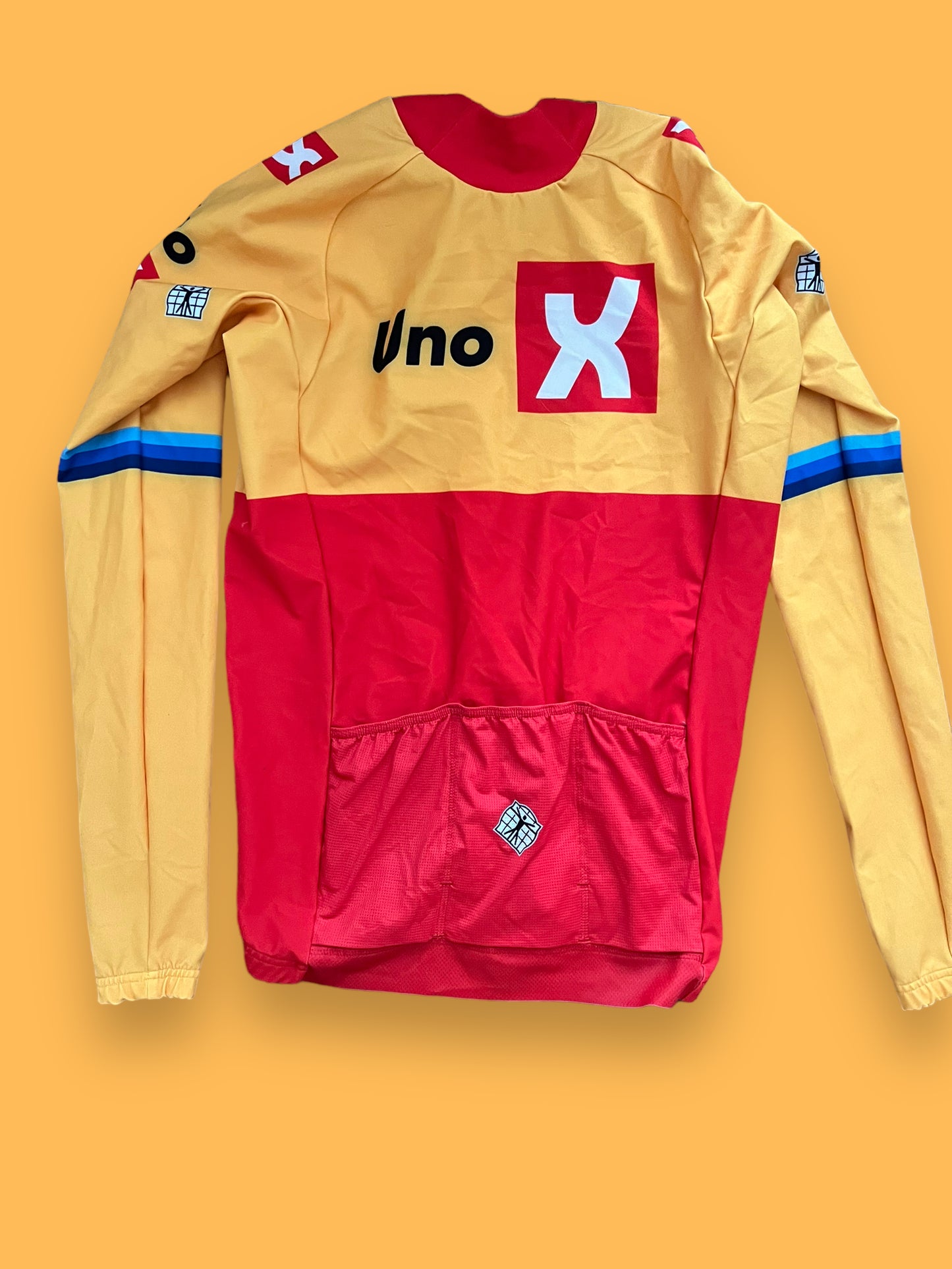 Light Gabba Jacket European Champion Edition | Bioracer | Uno-X | Pro Cyling Team Kit