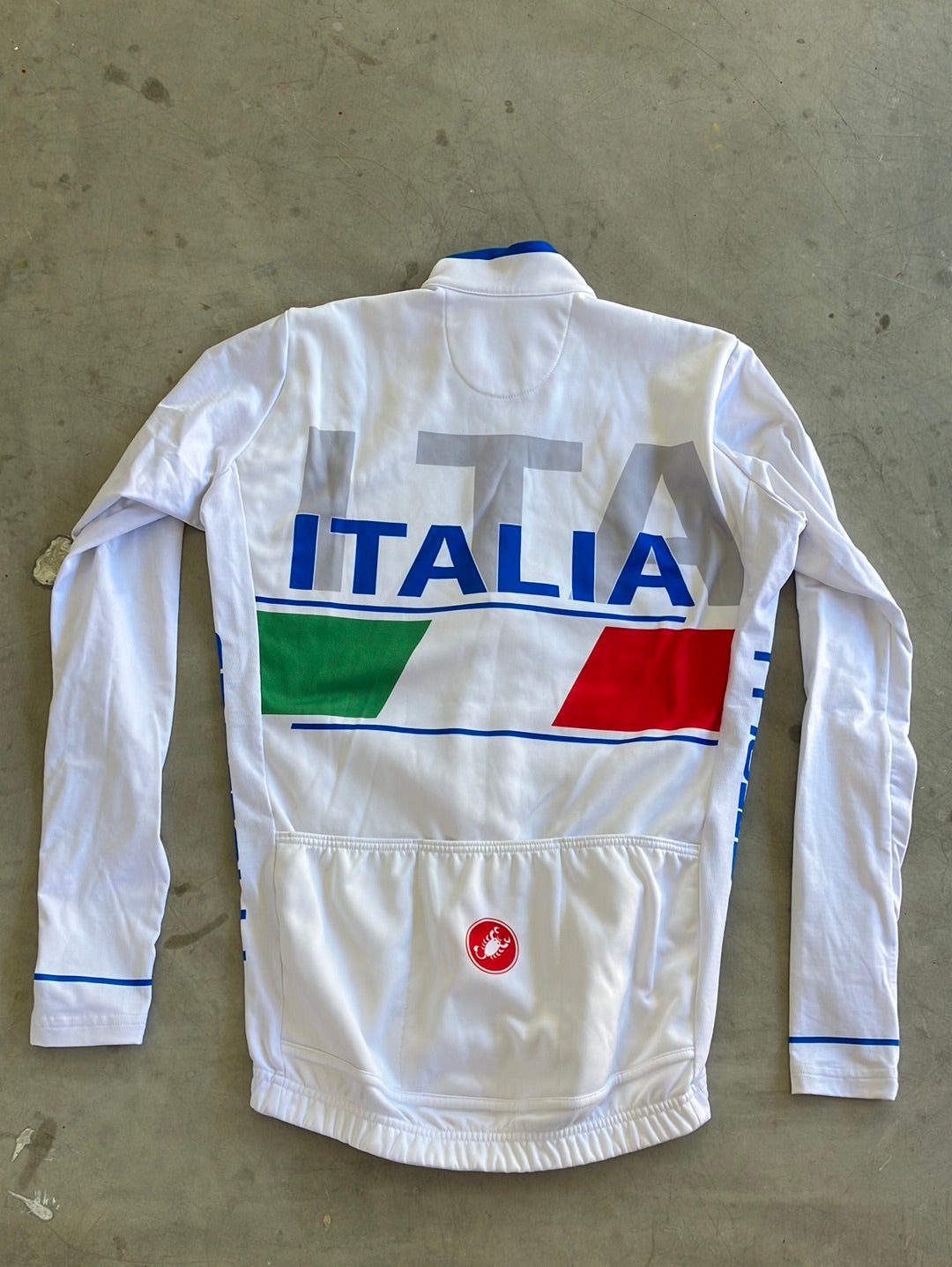 Winter Jersey Long Sleeve Thermal | Castelli | Italy/Italia National Team | Pro Cycling Kit