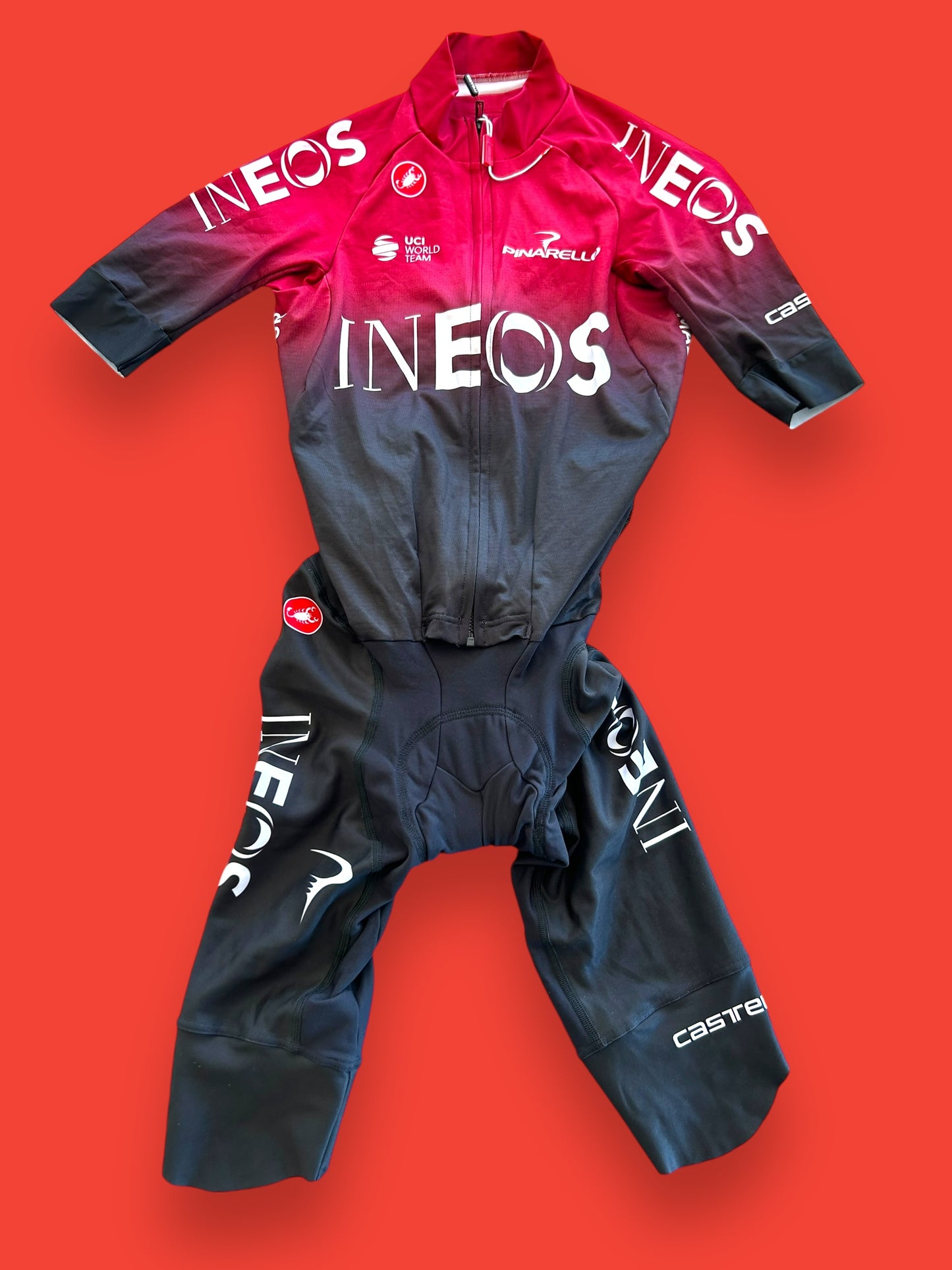 Thermal Race Suit aero suit  | Castelli | Ineos Grenadier | Pro Team Cycling Kit