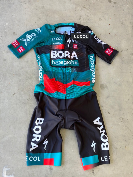 Aero Summer Road Suit / Skinsuit | Le Col | Bora Hansgrohe | Pro-Issued Cycling Kit