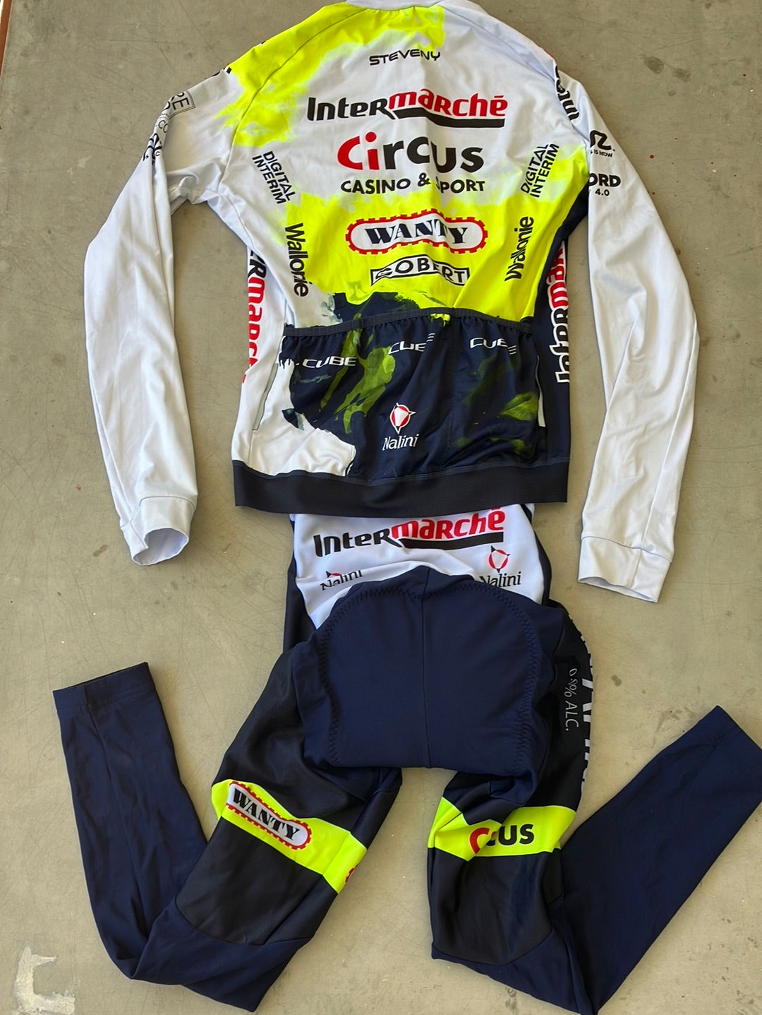 Jersey and Bib Tights Winter Bundle | Nalini | Intermarche Wanty Gobert | Pro Team Cycling Kit