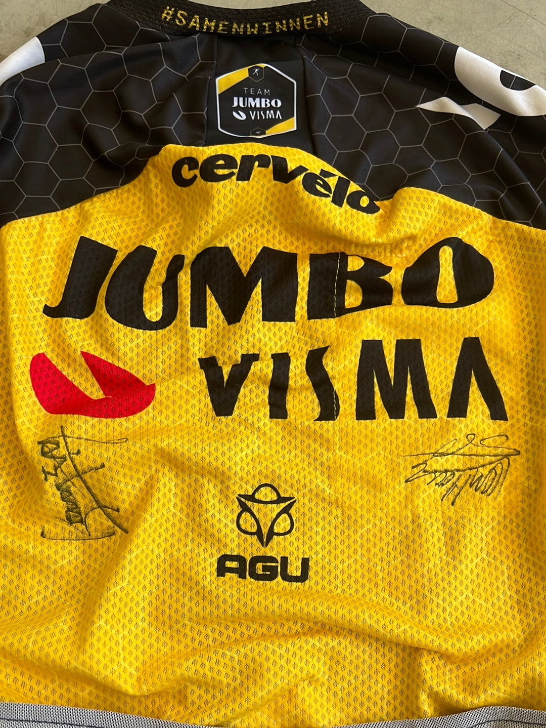 Jumbo Visma Signed Roadsuit / Aero suit  | Agu | Jumbo Visma  | Pro Cycling Kit