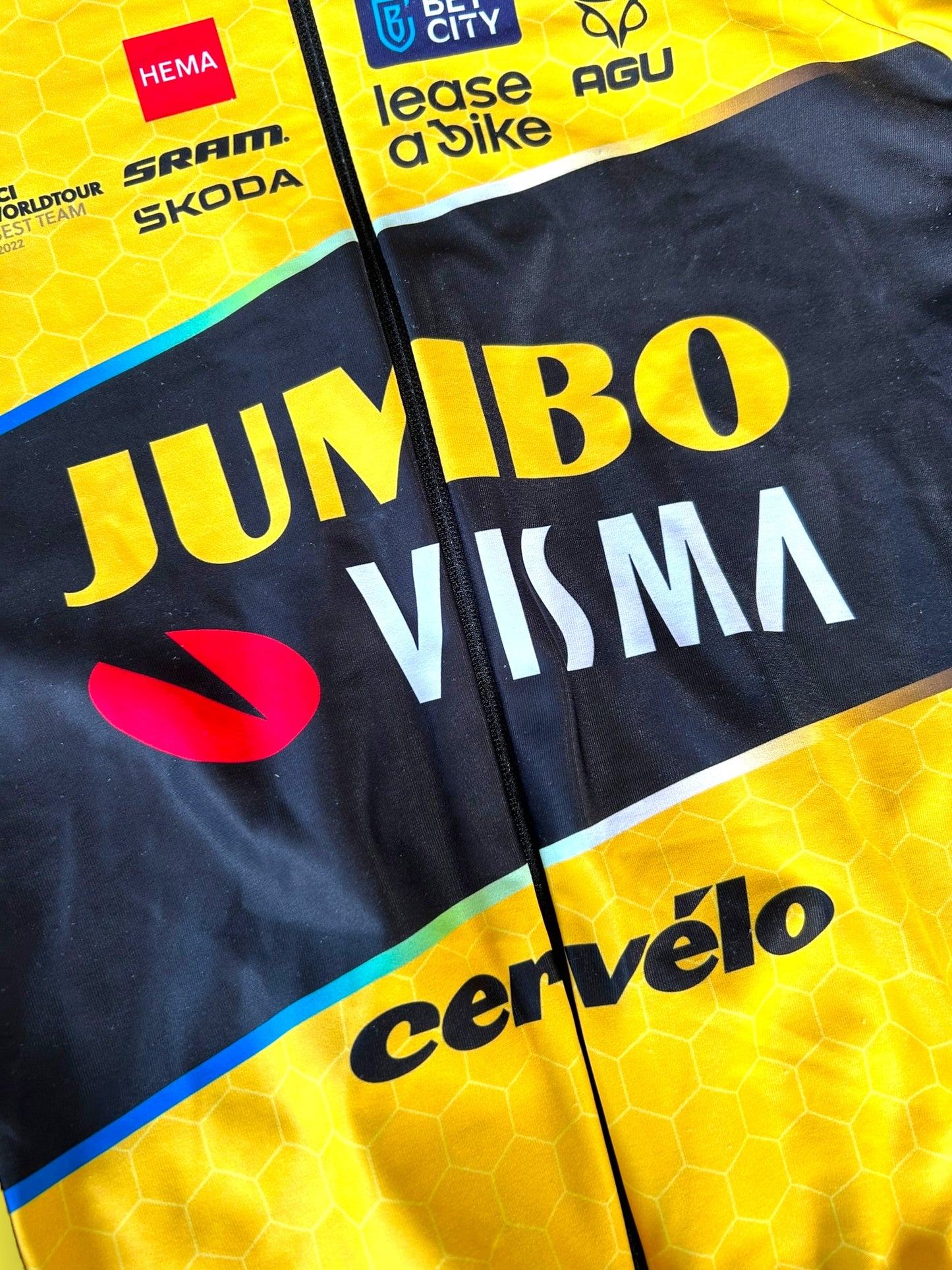 Thermal Winter Long Sleeve Jersey | Agu |  Jumbo Visma | Pro Cycling Kit