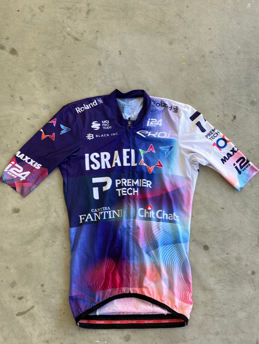 Short Sleeve Aero Jersey Cycling | Ekoi | Blue | Israel Premier Tech IPT | Pro Cycling Kit