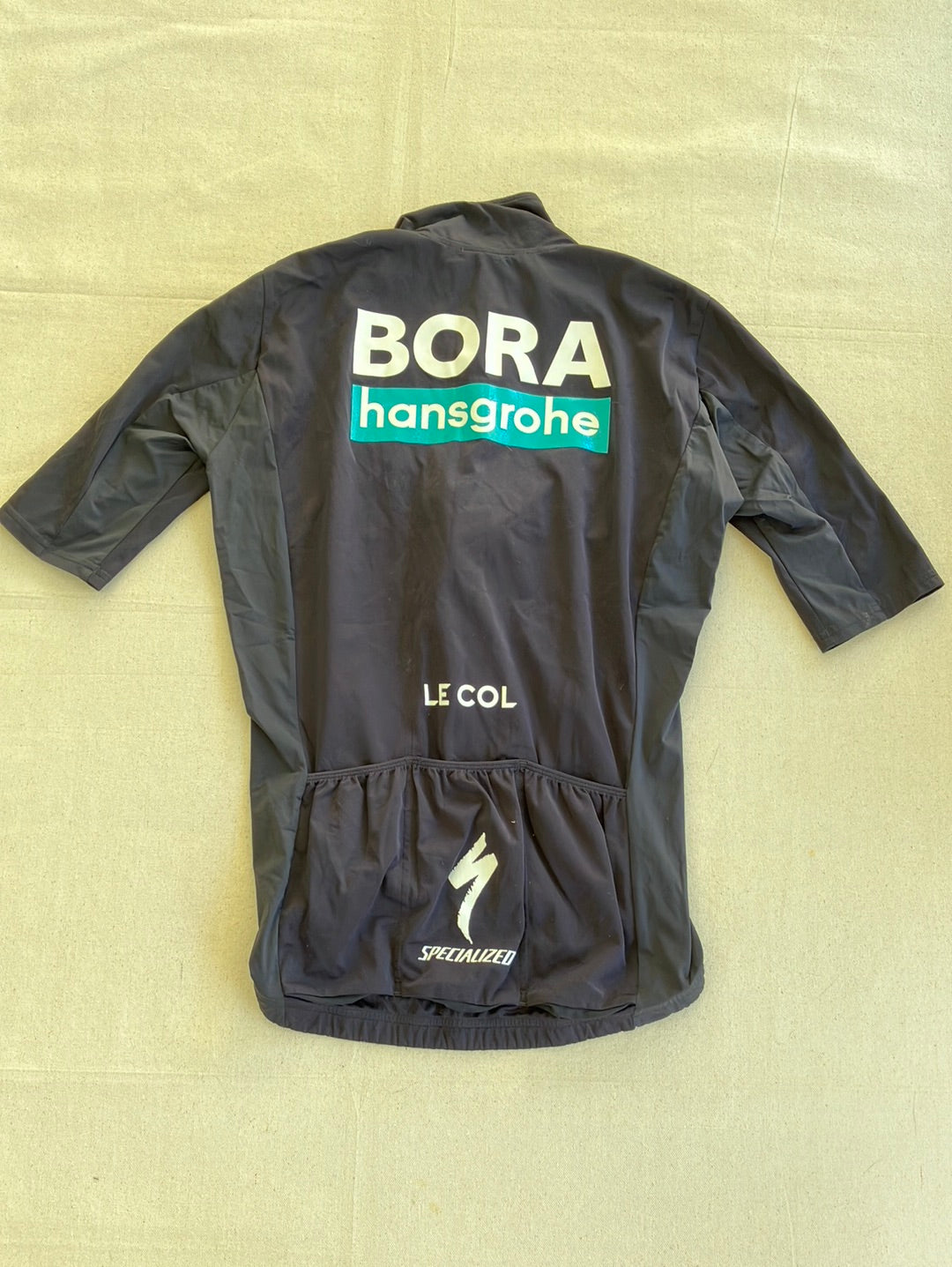 Rain Jersey Short Sleeve Waterproof | Le Col | Bora Hansgrohe | Pro Cycling Kit