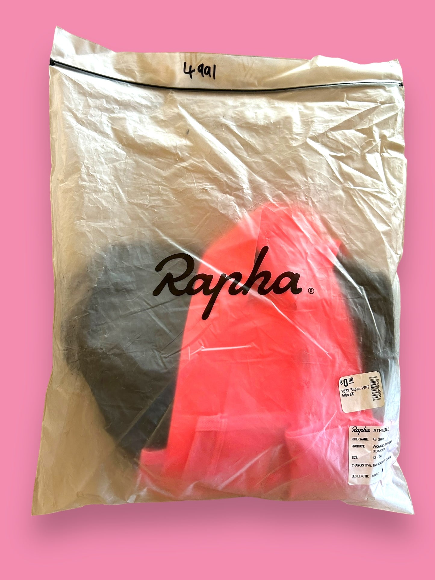 Womens Pro Team Bib Shorts | Rapha | EF Education First Tibco | Pro Team Cycling Kit